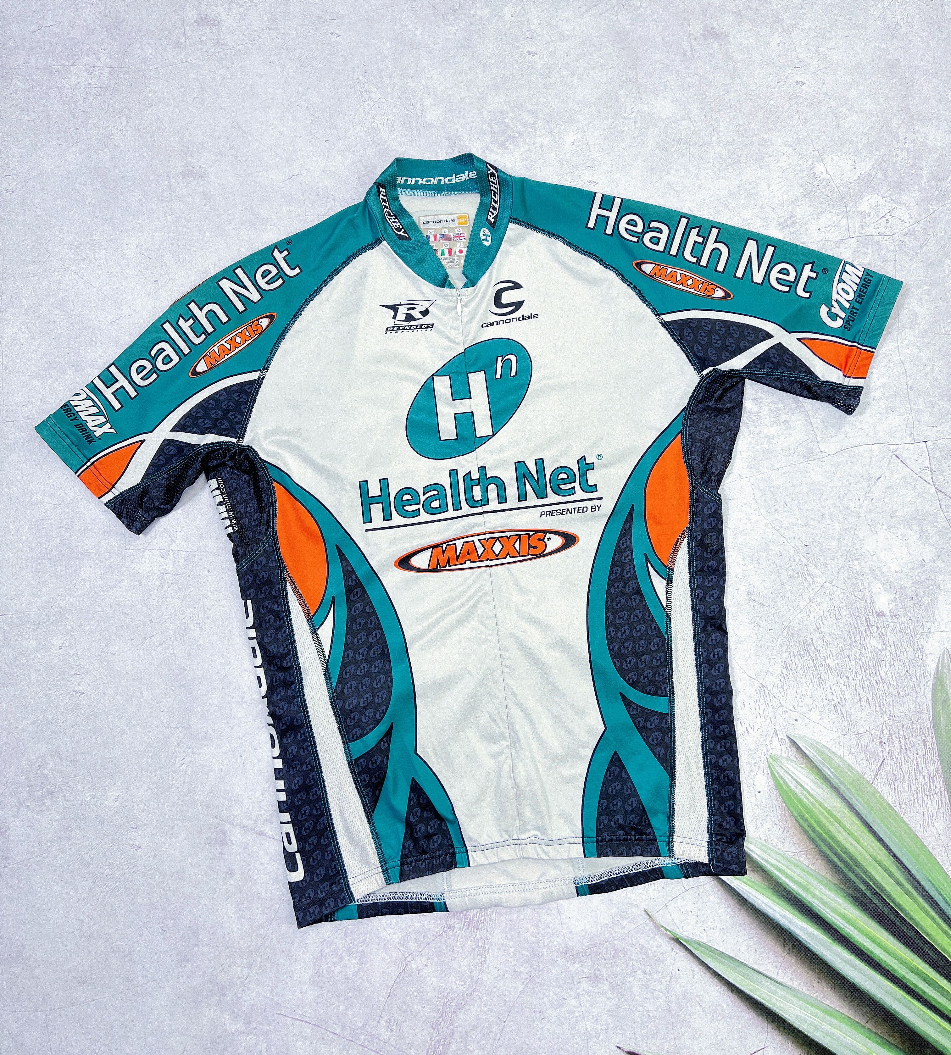 Sports Specialties Cannondale Health Net Cycling Jersey Maxxis Size US M / EU 48-50 / 2 - 1 Thumbnail