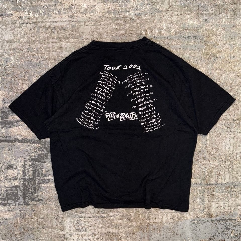 Aerosmith Aerosmith Vintage 2002 Tour T-Shirt Size Mens XXL Size US XL / EU 56 / 4 - 2 Thumbnail