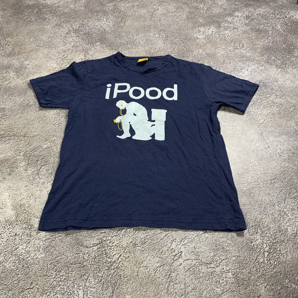 Vintage Vintage Y2K iPood Graphic Tee Funny Slogan Streetwear Boxy S Size US S / EU 44-46 / 1 - 2 Thumbnail
