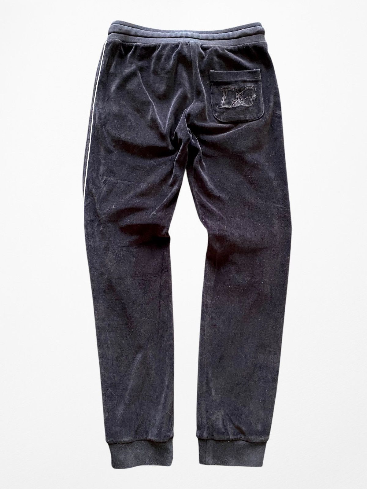 Dolce & Gabbana Dolce&Gabbana Vintage Velour track sweatpants Size 27" / US 4 / IT 40 - 2 Thumbnail
