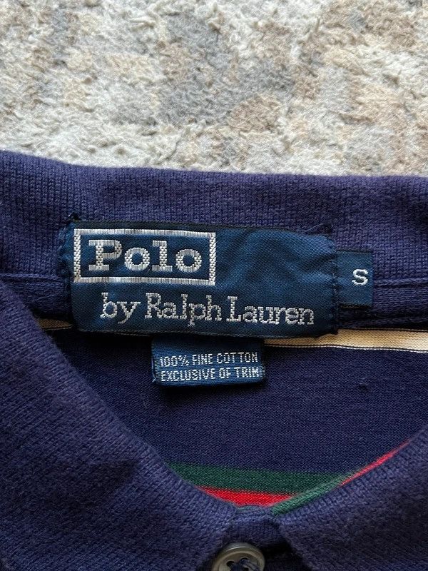 Polo Ralph Lauren Polo Ralph Lauren Polo Shirt Stripped Fine Cotton Size US S / EU 44-46 / 1 - 3 Thumbnail