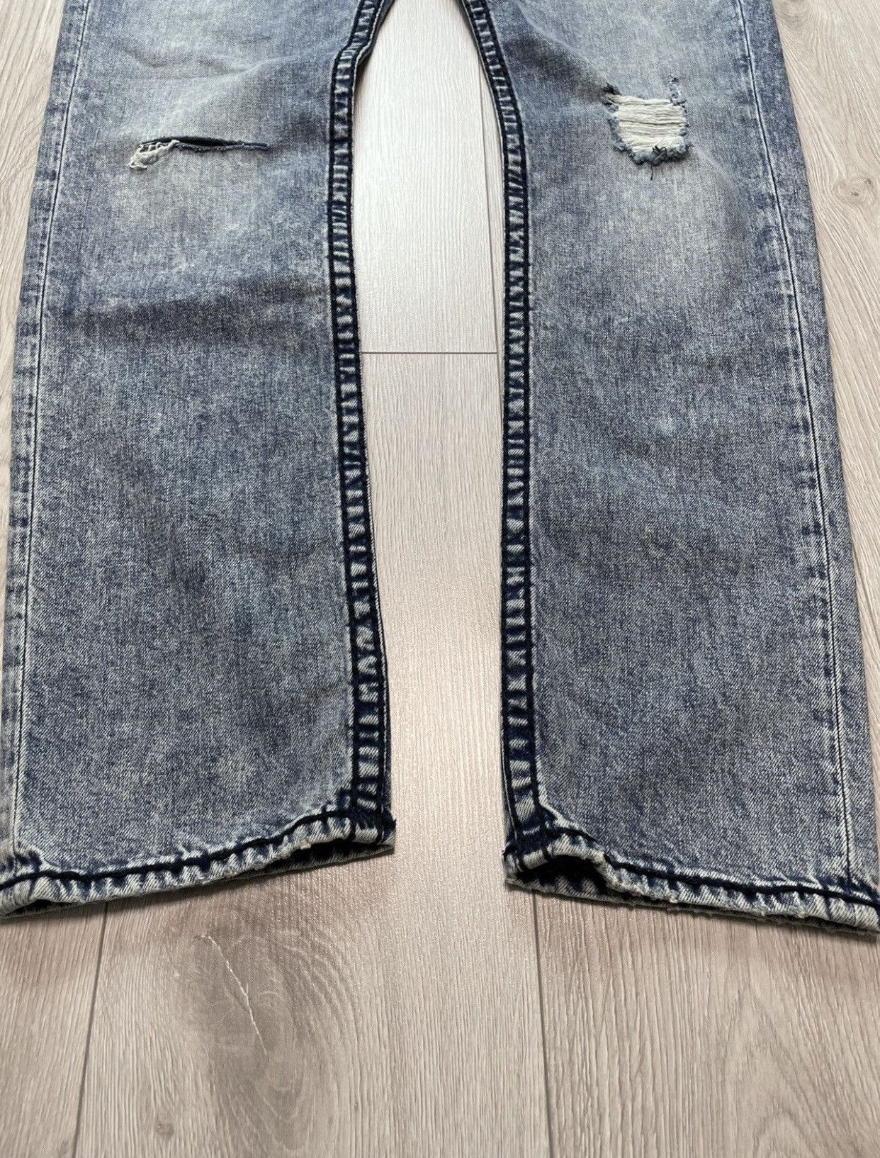 True Religion × Vintage True Religion Cool Distressed Vintage Jeans Size US 36 / EU 52 - 10 Thumbnail