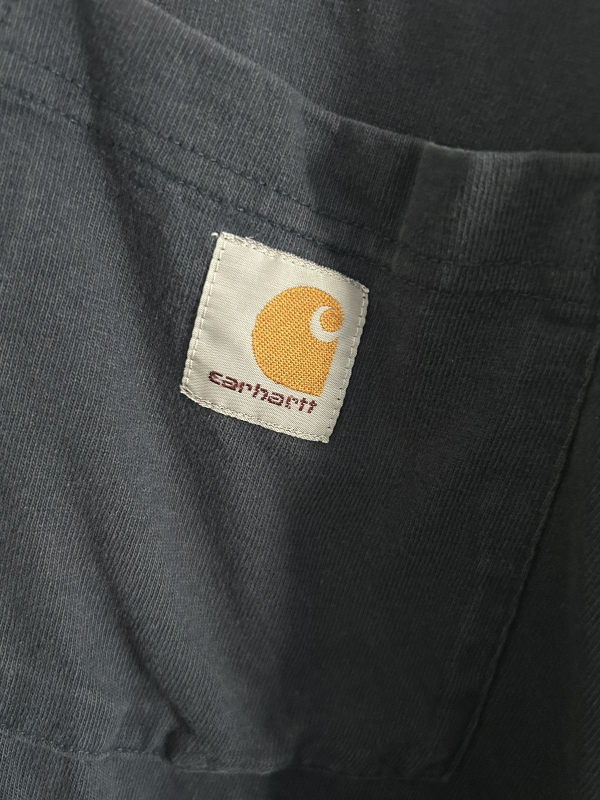 Carhartt × Vintage navy blue vintage carhartt oversized shirt Size US XXL / EU 58 / 5 - 3 Thumbnail