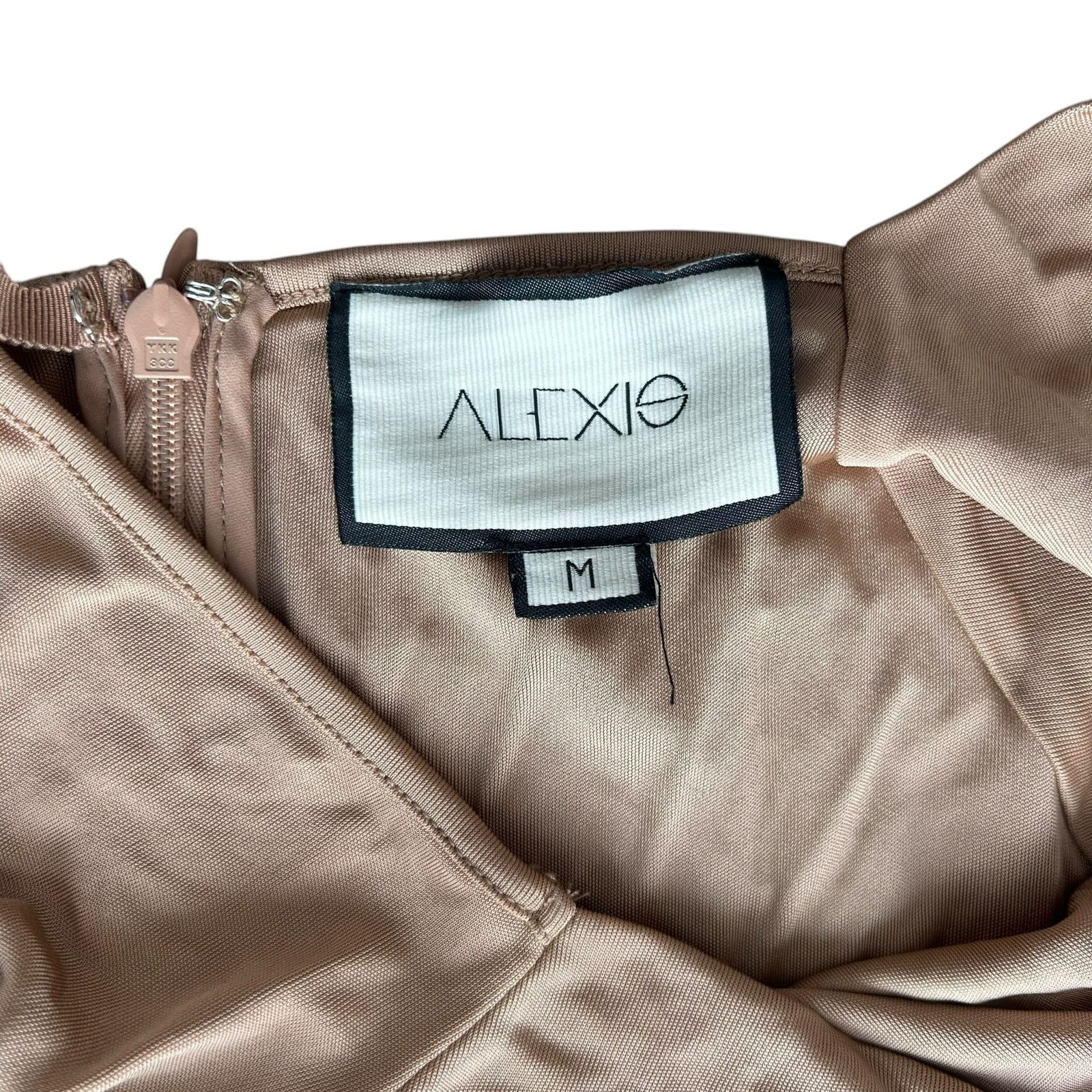 ALEXIS Alexis Tan One Shoulder Jumpsuit Sz M Size 30" / US 8 / IT 44 - 3 Thumbnail