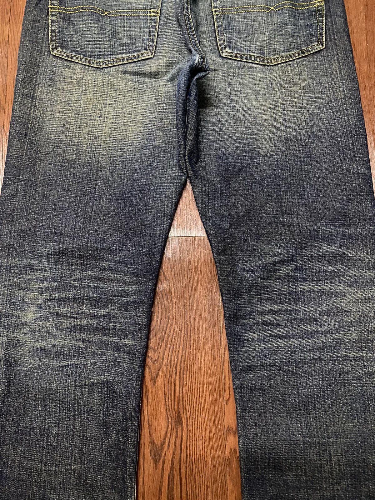 Japanese Brand Vintage Japanese Brand Blues Faded Loose Denim Jeans Size US 33 - 7 Thumbnail