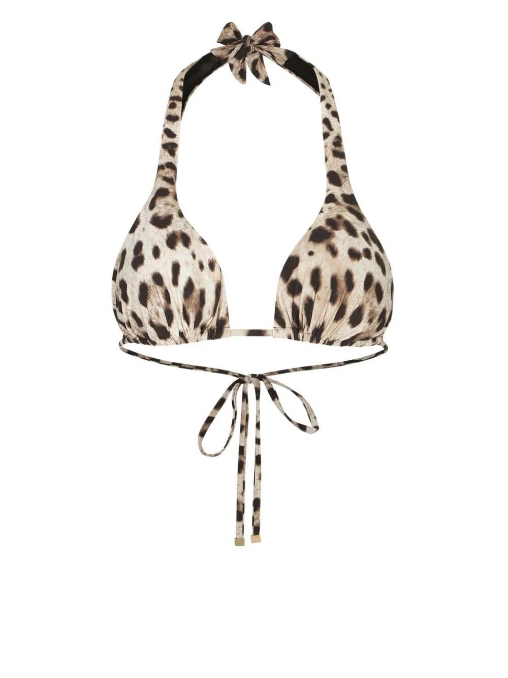 Dolce & Gabbana Padded Triangle Bikini Top Size M / US 6-8 / IT 42-44 - 1 Thumbnail
