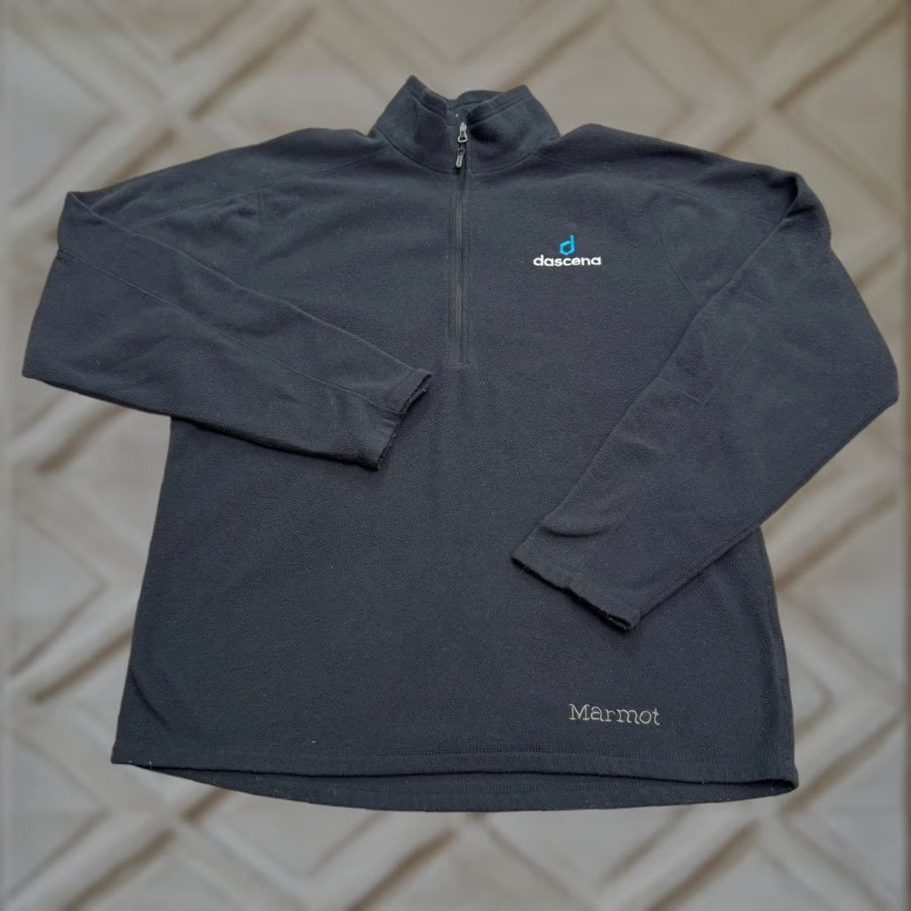 Marmot Marmot Jacket Mens Medium Black Fleece 1/4 Zip Dascena Pullover Outdoor Regular Casual, Travel Overall Outdoor Style: Classic, Outdoor Size US M / EU 48-50 / 2 - 1 Thumbnail
