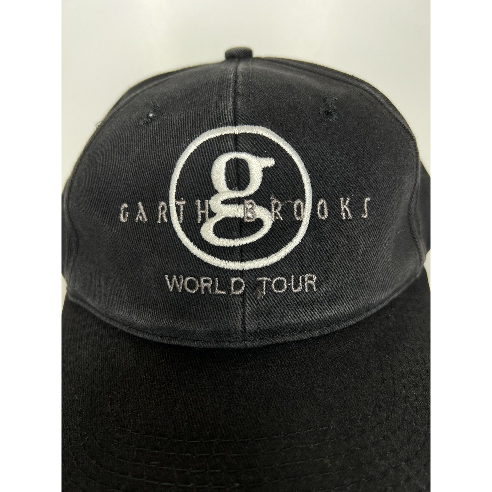 Other Vintage Garth Brooks World Tour Snapback Hat Cap Black Size ONE SIZE - 2 Thumbnail