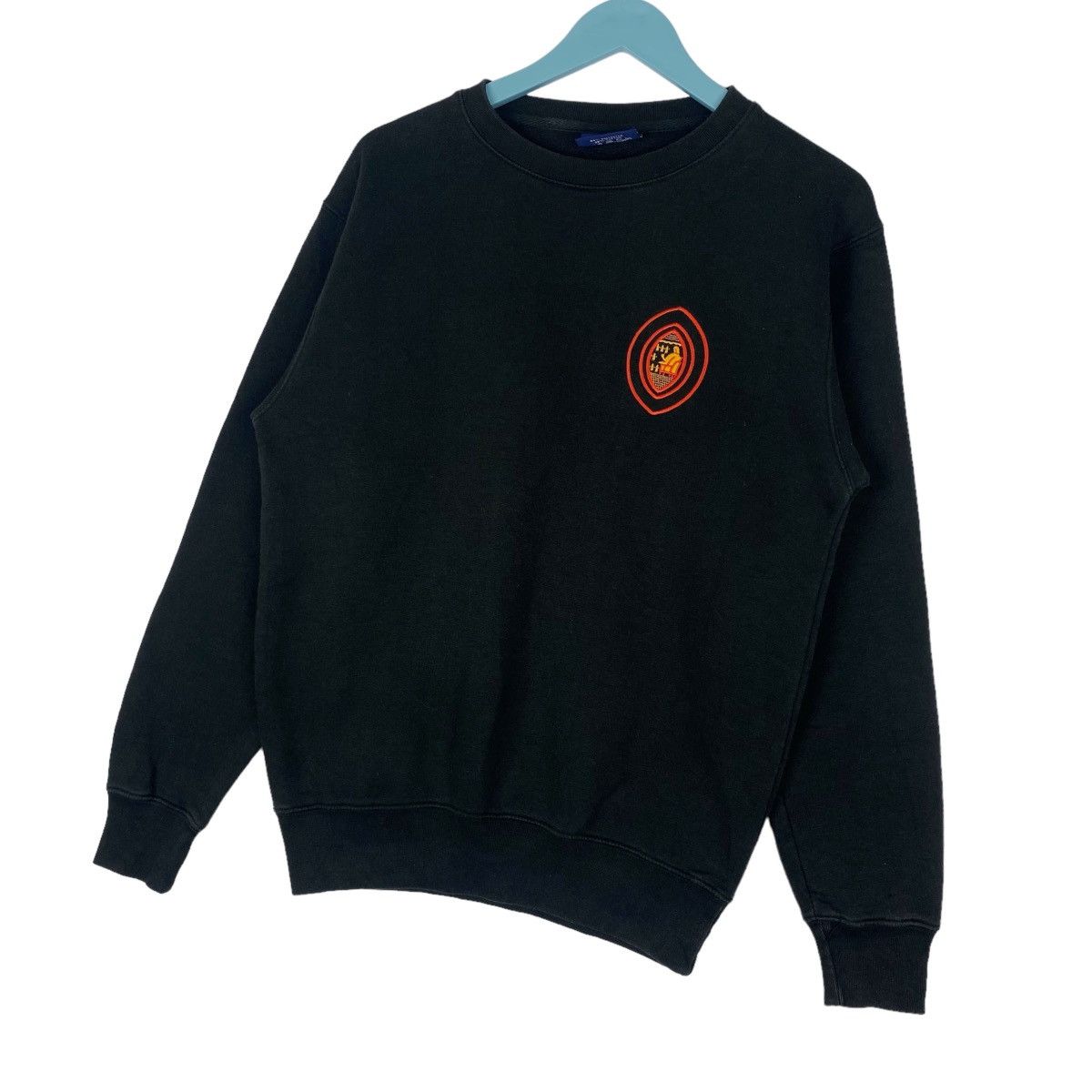 Designer × Vintage Oakhom Sweatshirt Black Crewneck Pullover Jumper Size US M / EU 48-50 / 2 - 3 Thumbnail