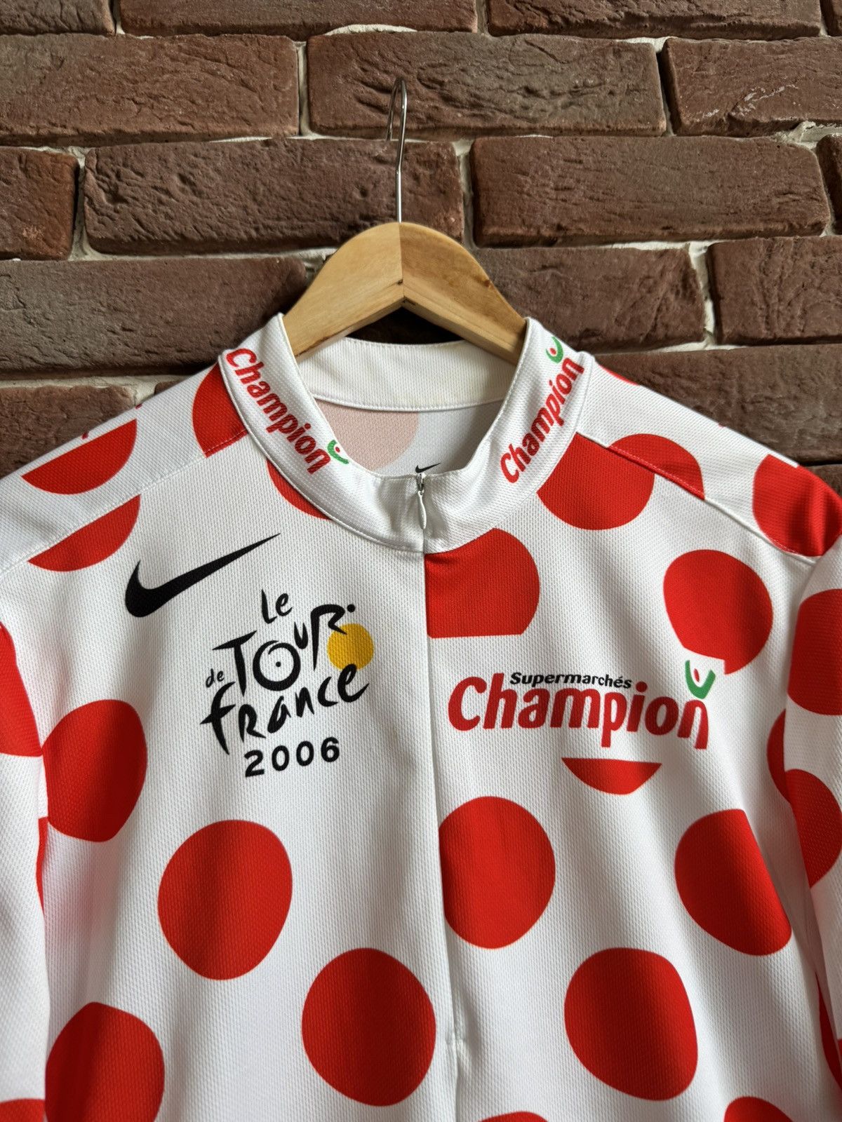 Nike Nike Le Tour De France 2006 Cycling Jersey Tee m white Size US M / EU 48-50 / 2 - 3 Thumbnail
