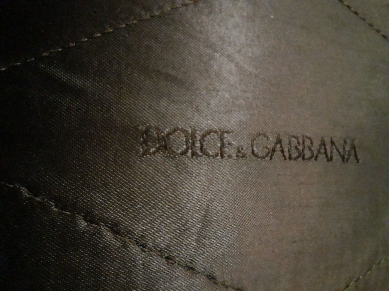 Dolce & Gabbana Dolce Gabbana Velvet Leather Jacket Size US L / EU 52-54 / 3 - 6 Thumbnail