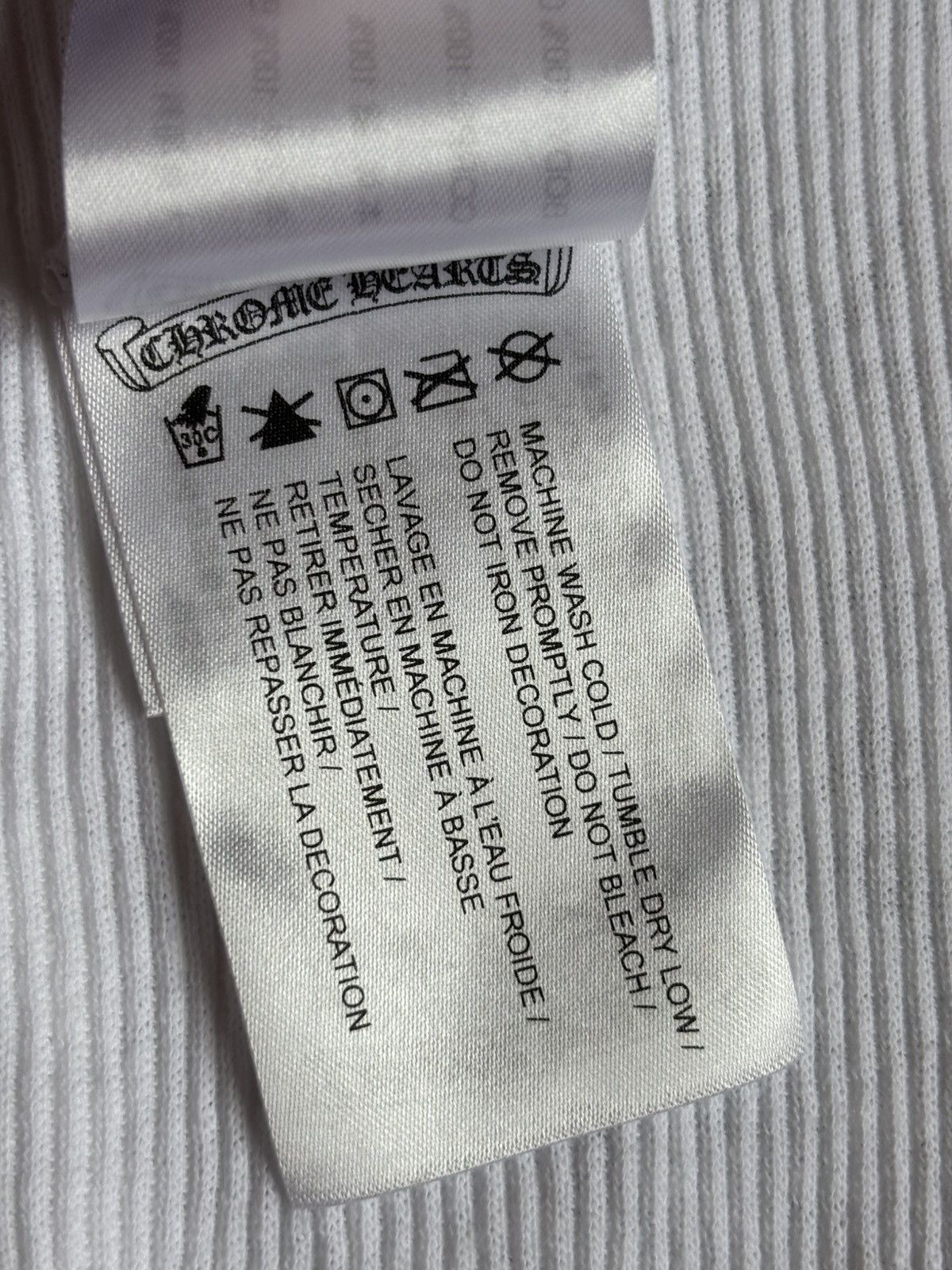 Chrome Hearts Chrome Hearts White Horseshoe Tank Top Size US M / EU 48-50 / 2 - 6 Thumbnail