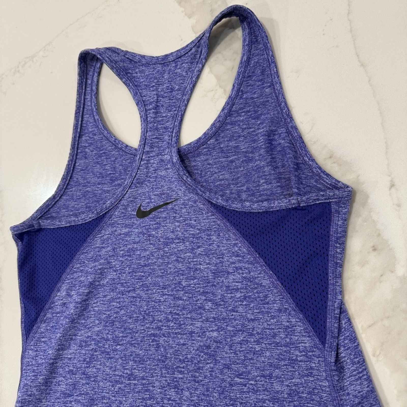 Nike Nike Dri-Fit Racerback Athletic Tank Top Womens Small Purple Size S / US 4 / IT 40 - 7 Thumbnail