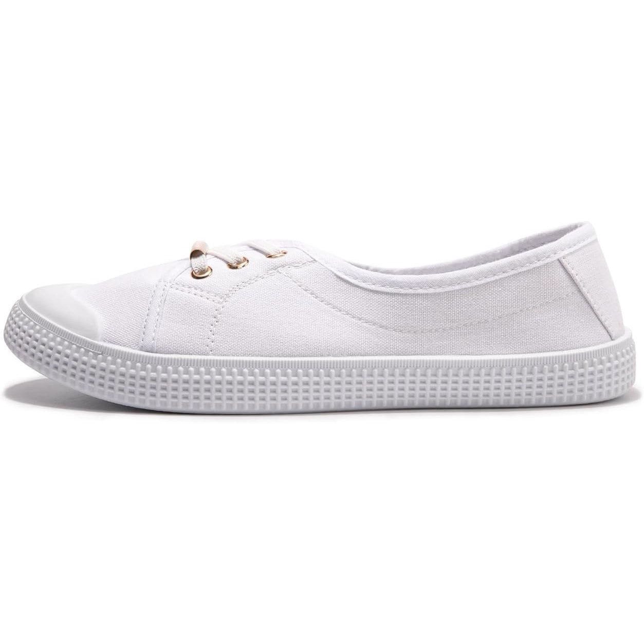 Other Supkicks Women's Size 9 White Gold Accent Canvas Sneakers Size US 9 / IT 39 - 3 Thumbnail