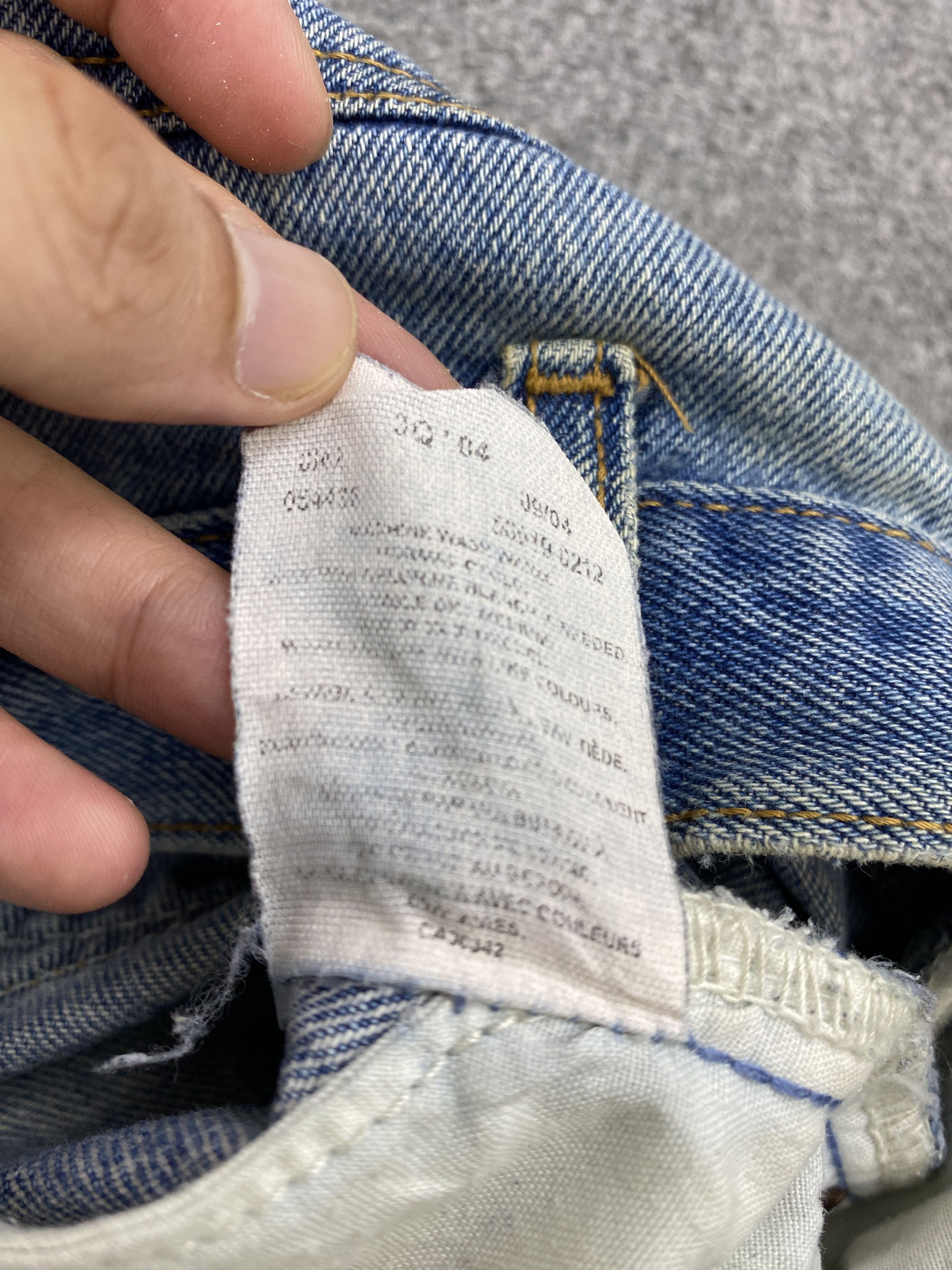 Levi's × Vintage Vintage 90s Levis Orange Tabs Jeans Size US 38 / EU 54 - 8 Thumbnail