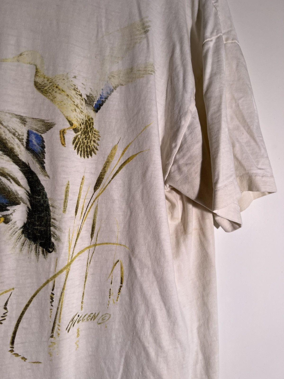 Vintage 90’s 2000’s Y2K Vintage T.S.F. Originals Duck Retro Shirt Size US L / EU 52-54 / 3 - 6 Thumbnail