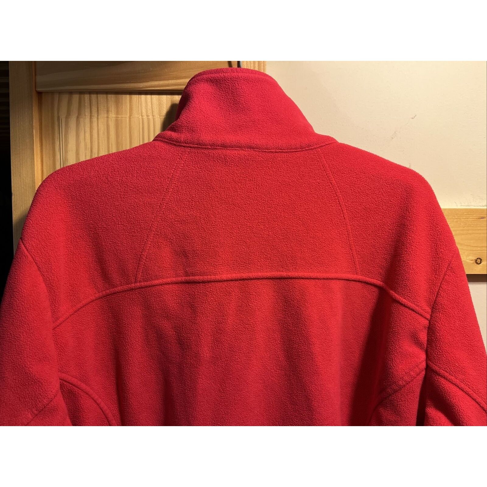 Columbia Columbia Women’s 2X Red LS Zip Fleece Windbreaker Jacket Size XXL / US 16-18 / IT 52-54 - 10 Thumbnail