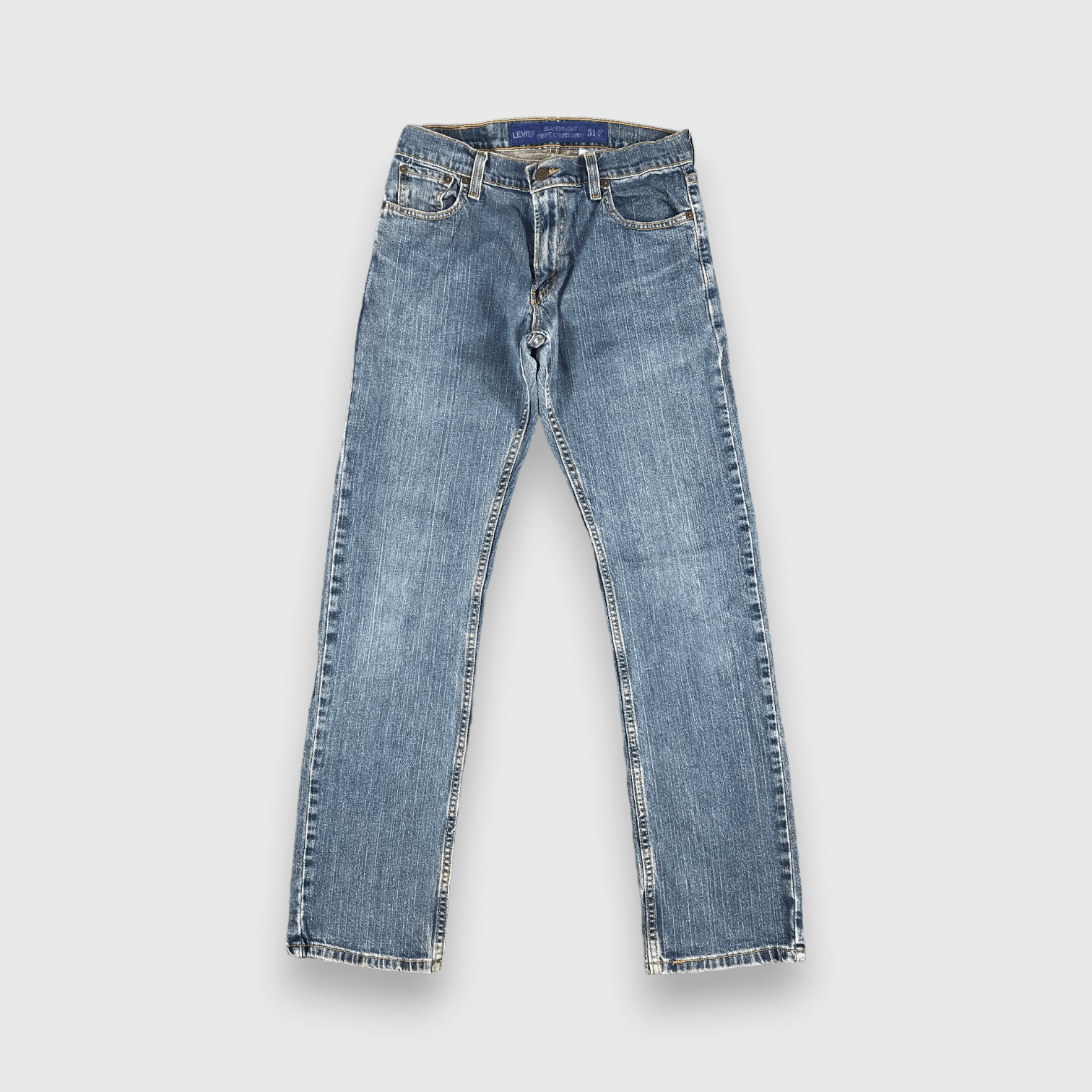 90s Vintage Blue Wash Levis 514 Jeans-J2159