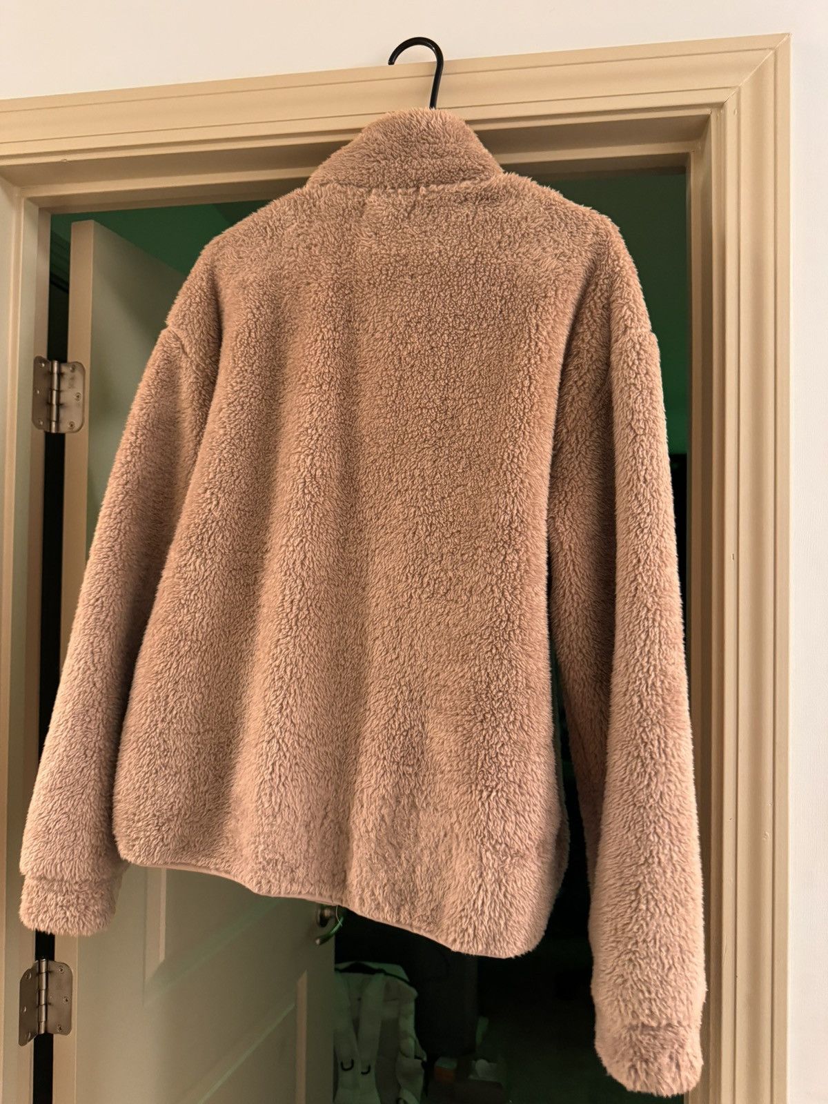 Forever 21 Dusty Pink Light Fur Zip Up Coat Jacket Size US M / EU 48-50 / 2 - 4 Thumbnail