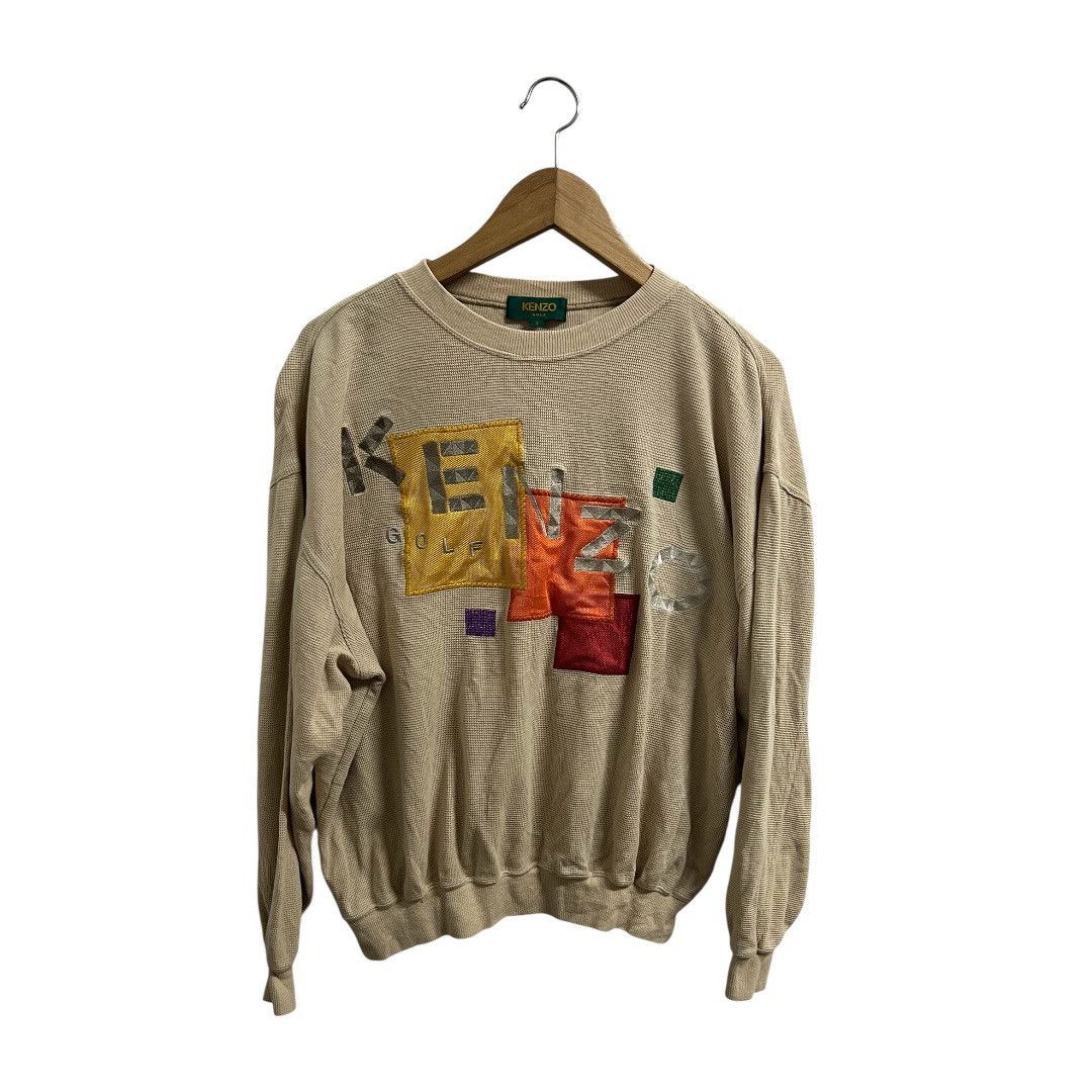 Kenzo Kenzo Golf embroidery vintage sweatshirt 1990s Size US M / EU 48-50 / 2 - 4 Thumbnail