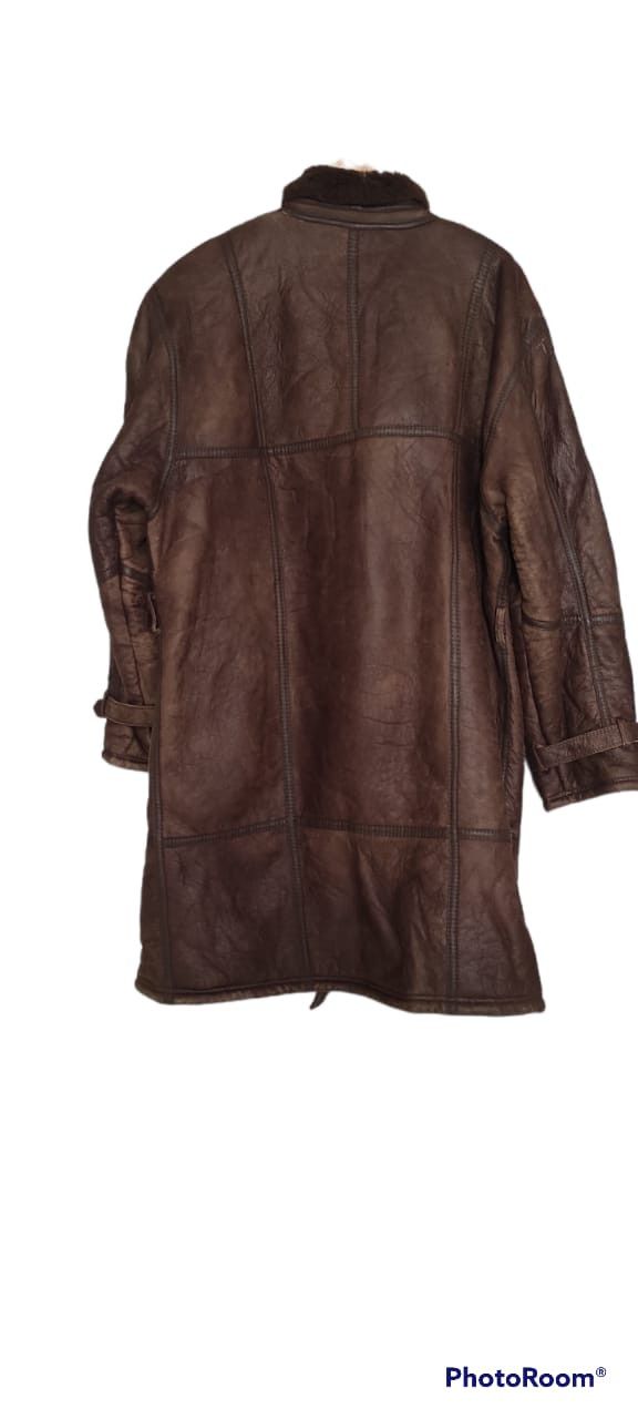 Napa leather coat L