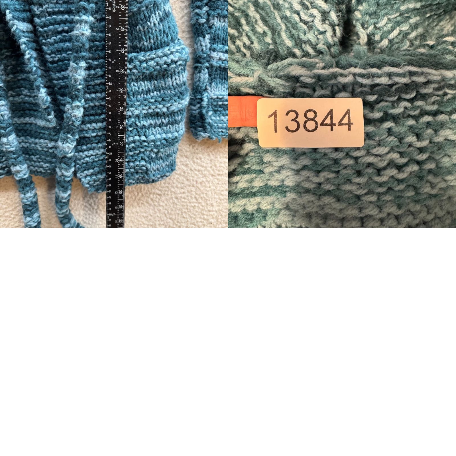 Vintage VINTAGE Y2K Boho Chunky Crochet Knit Cardigan Sweater S Boho Fairy Grunge Womens Size S / US 4 / IT 40 - 8 Thumbnail