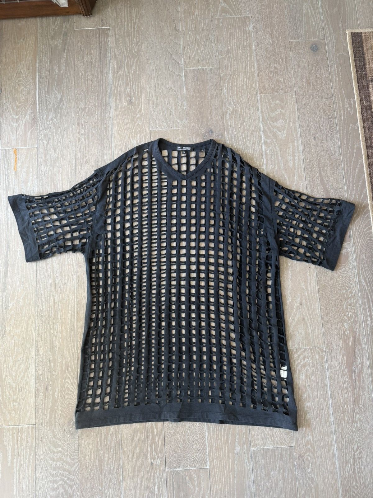 Raf Simons Raf Simons SS06 Icarus Surgit Oversized Laser Cut Shirt Size US L / EU 52-54 / 3 - 3 Thumbnail