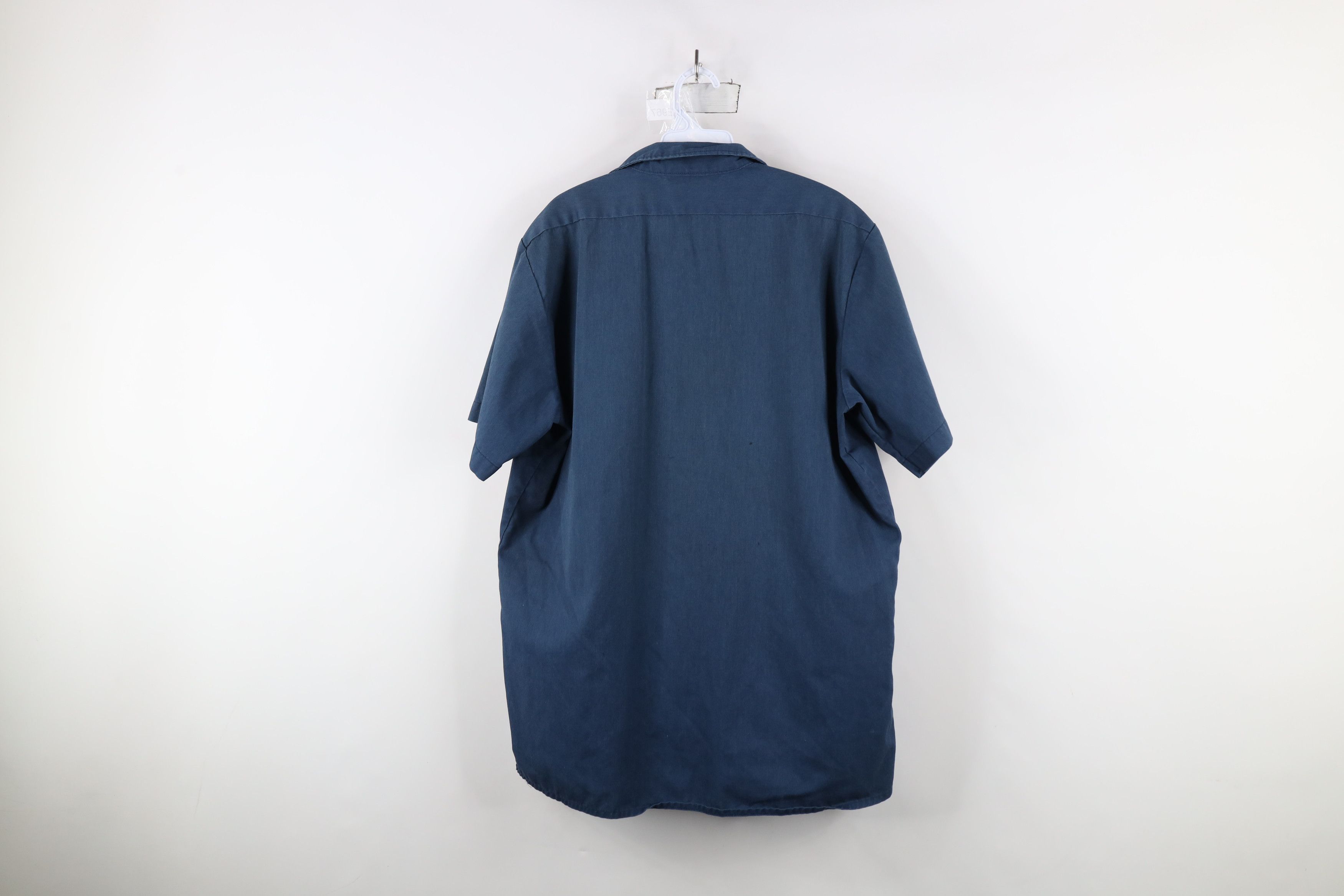 Dickies × Vintage Vintage 90s Dickies Workwear Short Sleeve Button Shirt US Size US L / EU 52-54 / 3 - 11 Thumbnail