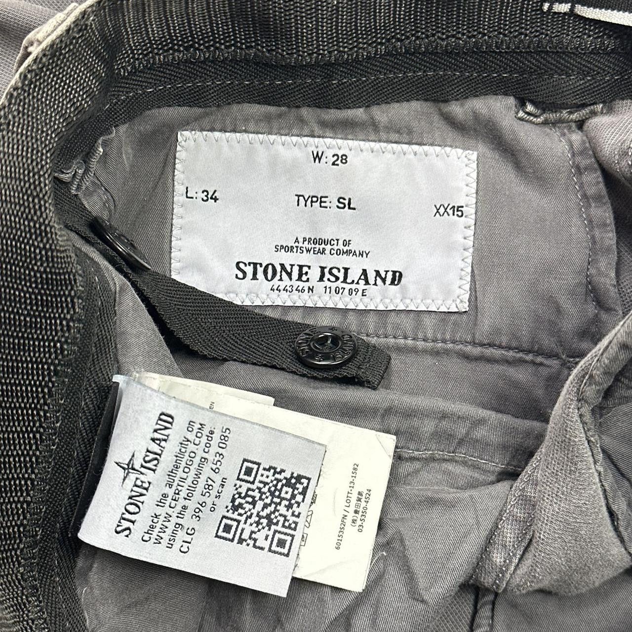Stone Island Stone Island SS14 Grey Combat Cargo Trousers - 28-30 Size US 30 / EU 46 - 6 Thumbnail