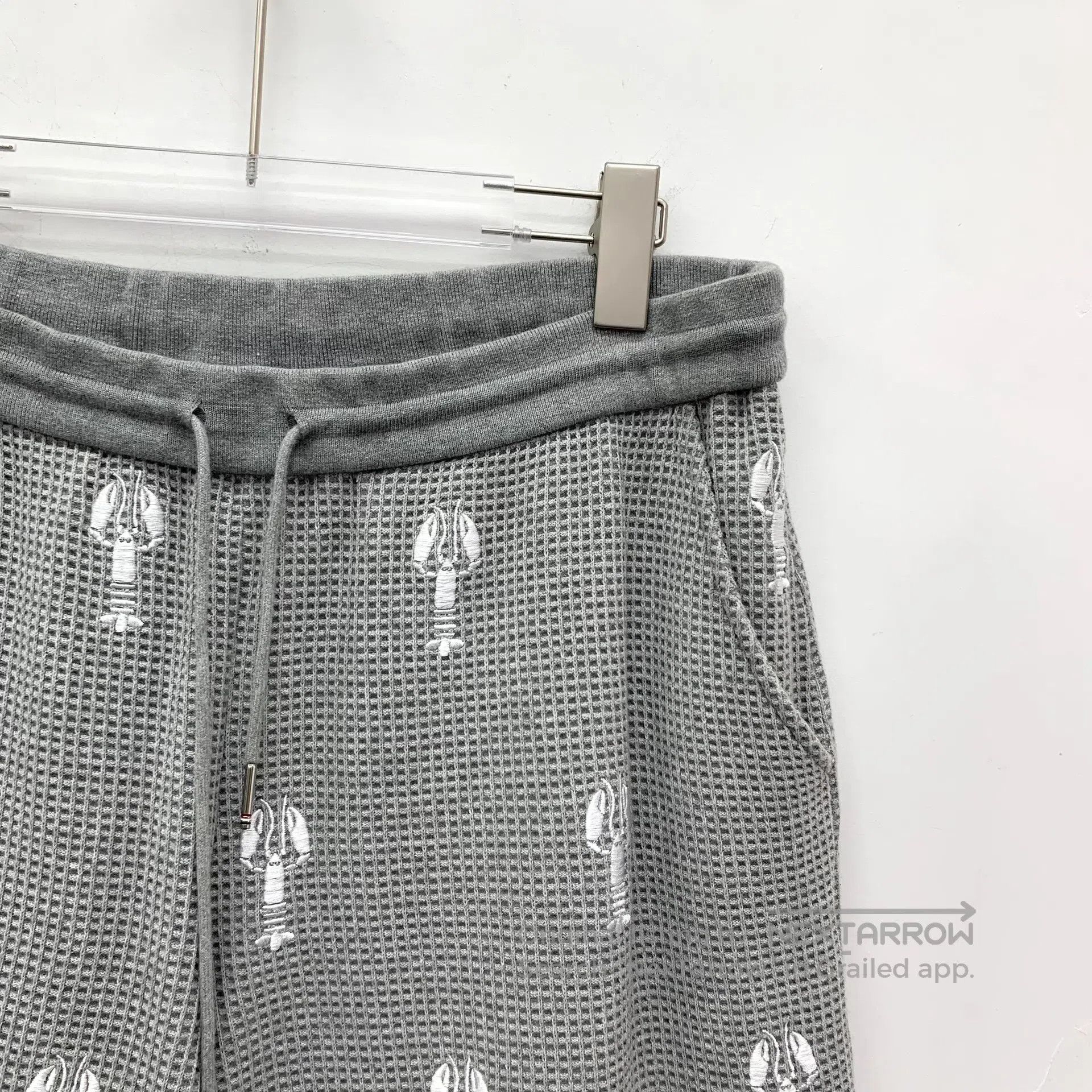 Thom Browne Thom Browne size L Grey lobster all-over print cotton draw Size US 27 - 3 Thumbnail