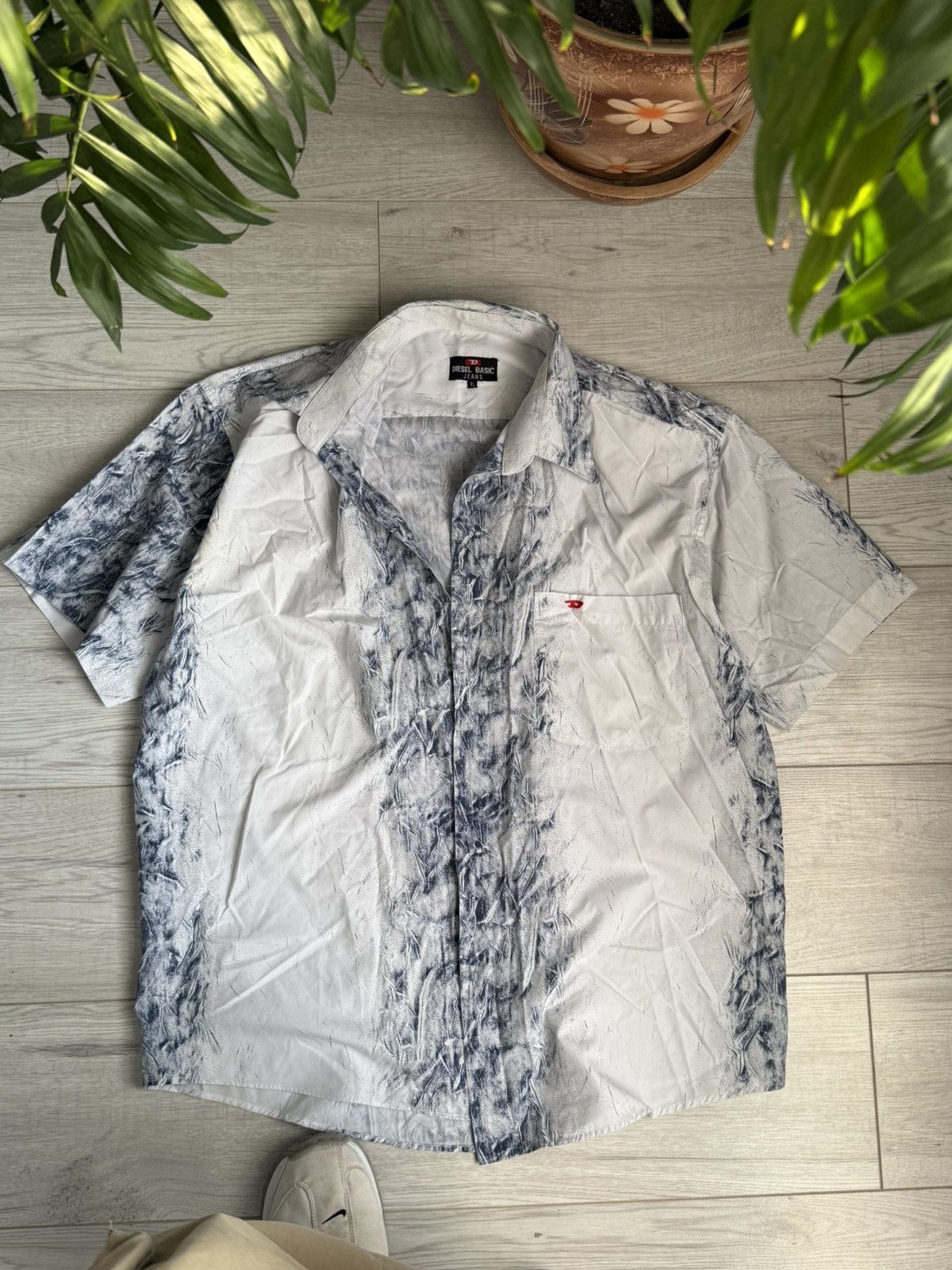 Diesel Vintage Diesel Shirt Size US XL / EU 56 / 4 - 1 Thumbnail