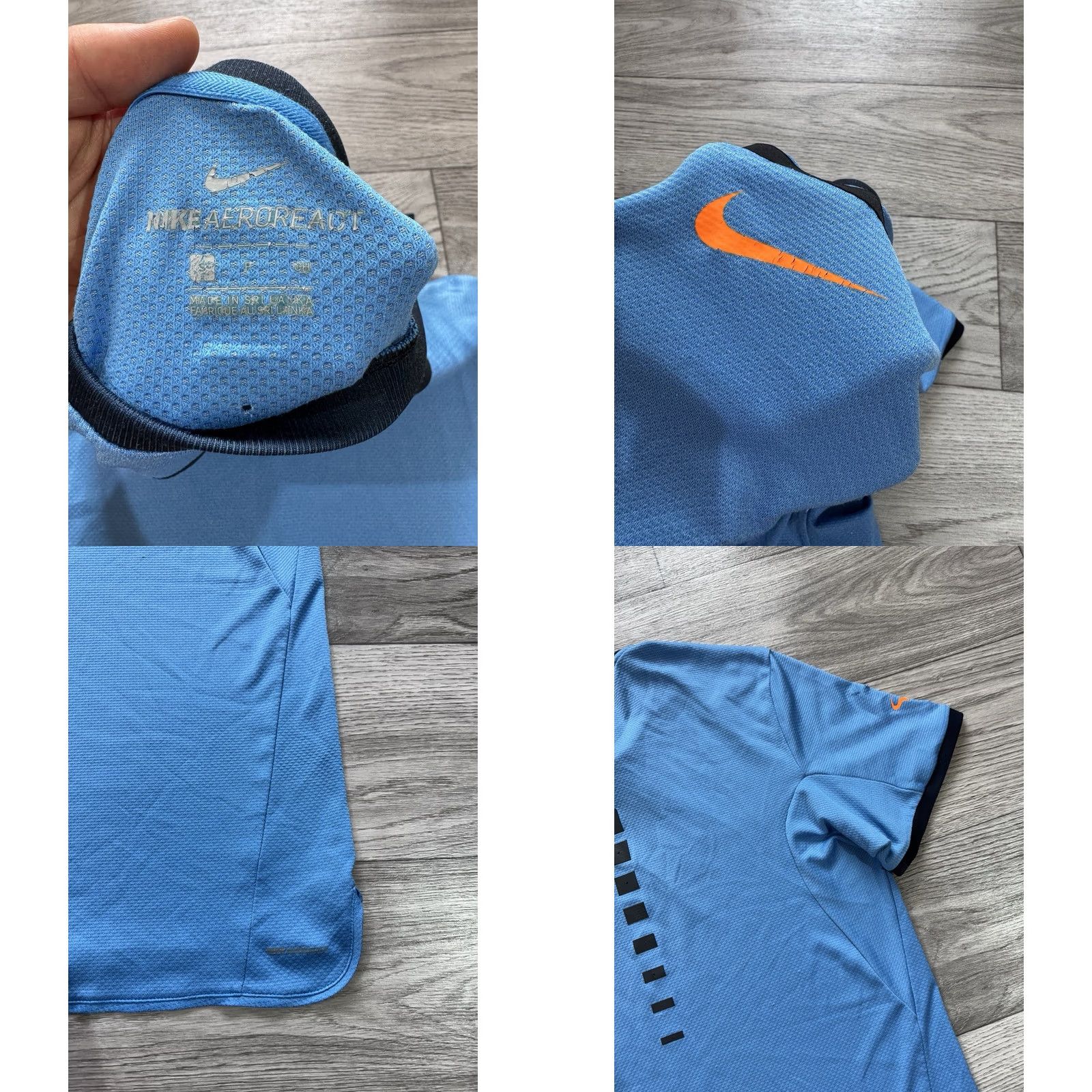 Nike Nike Rafa Nadal 2016 US Open Shirt T-Shirt Short Sleeve Blue S Men Paul Aeroreact Size US S / EU 44-46 / 1 - 10 Thumbnail