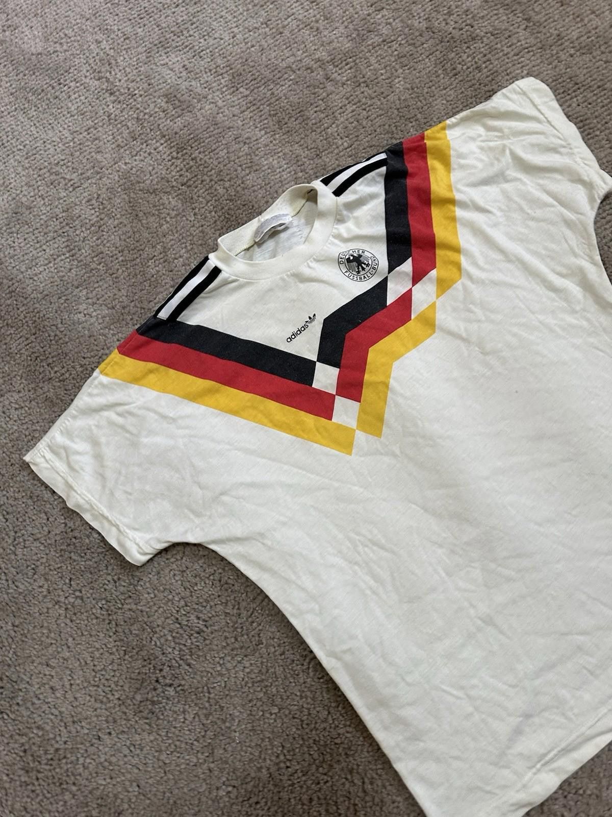 Adidas 80's Germany 1988 Adidas Soccer Jersey Football Shirt sz 176 Size US XS / EU 42 / 0 - 3 Thumbnail