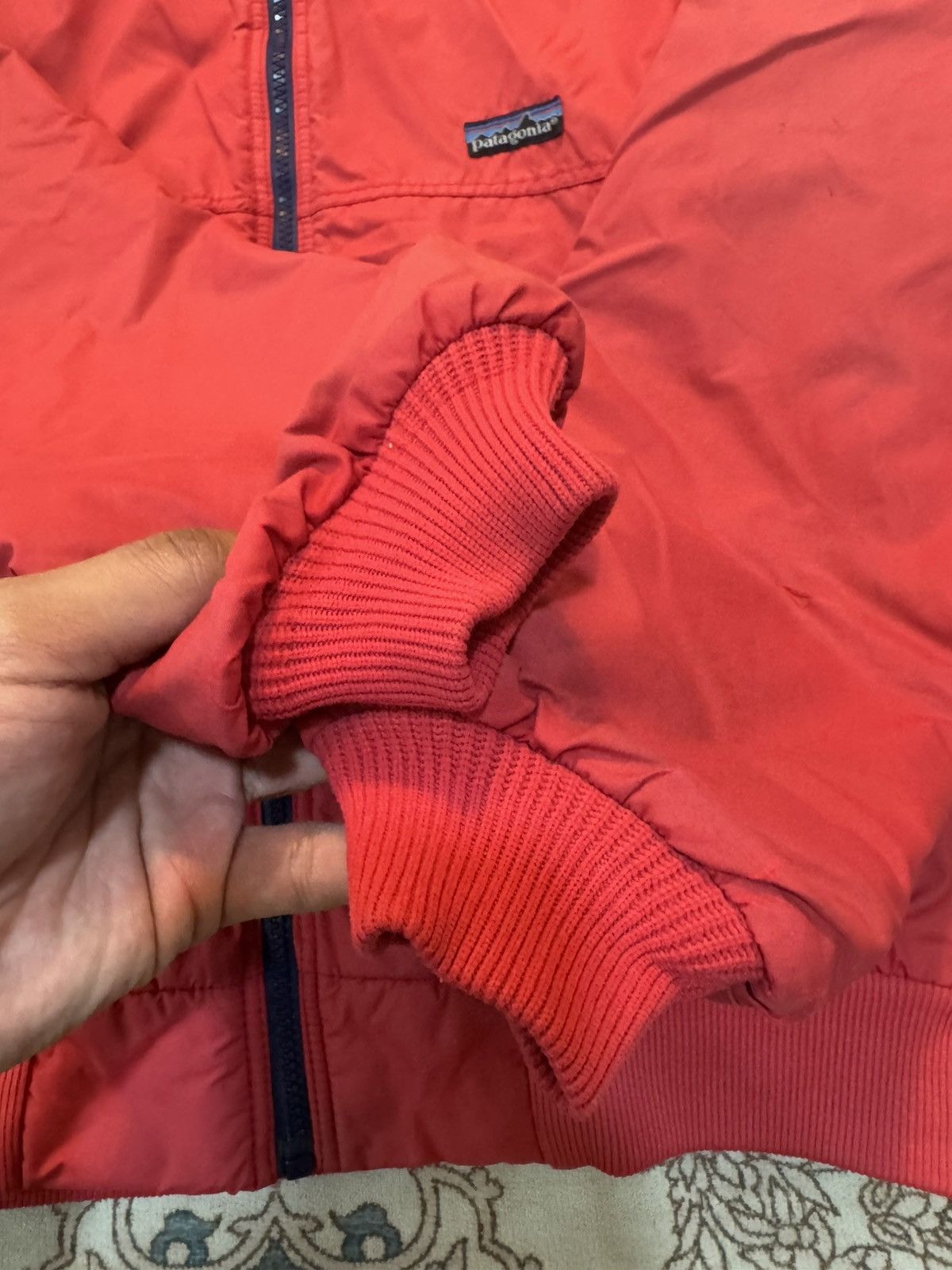 Patagonia × Vintage Vintage Patagonia Made in USA Red Bomber Jacket Size US M / EU 48-50 / 2 - 5 Thumbnail