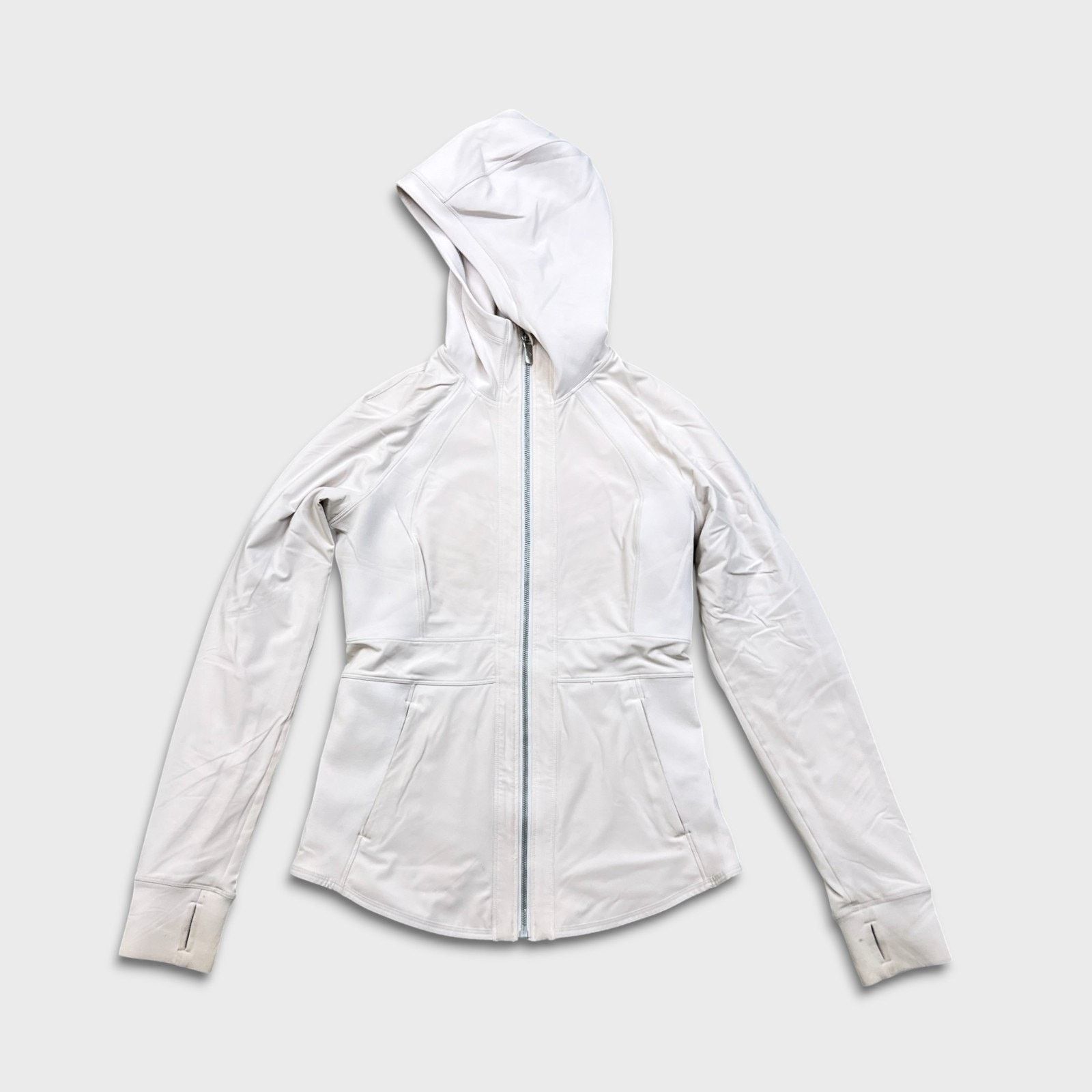 Lululemon Lululemon State Seeker Jacket Light Chrome Zip Active Hoodie Size M / US 6-8 / IT 42-44 - 1 Thumbnail