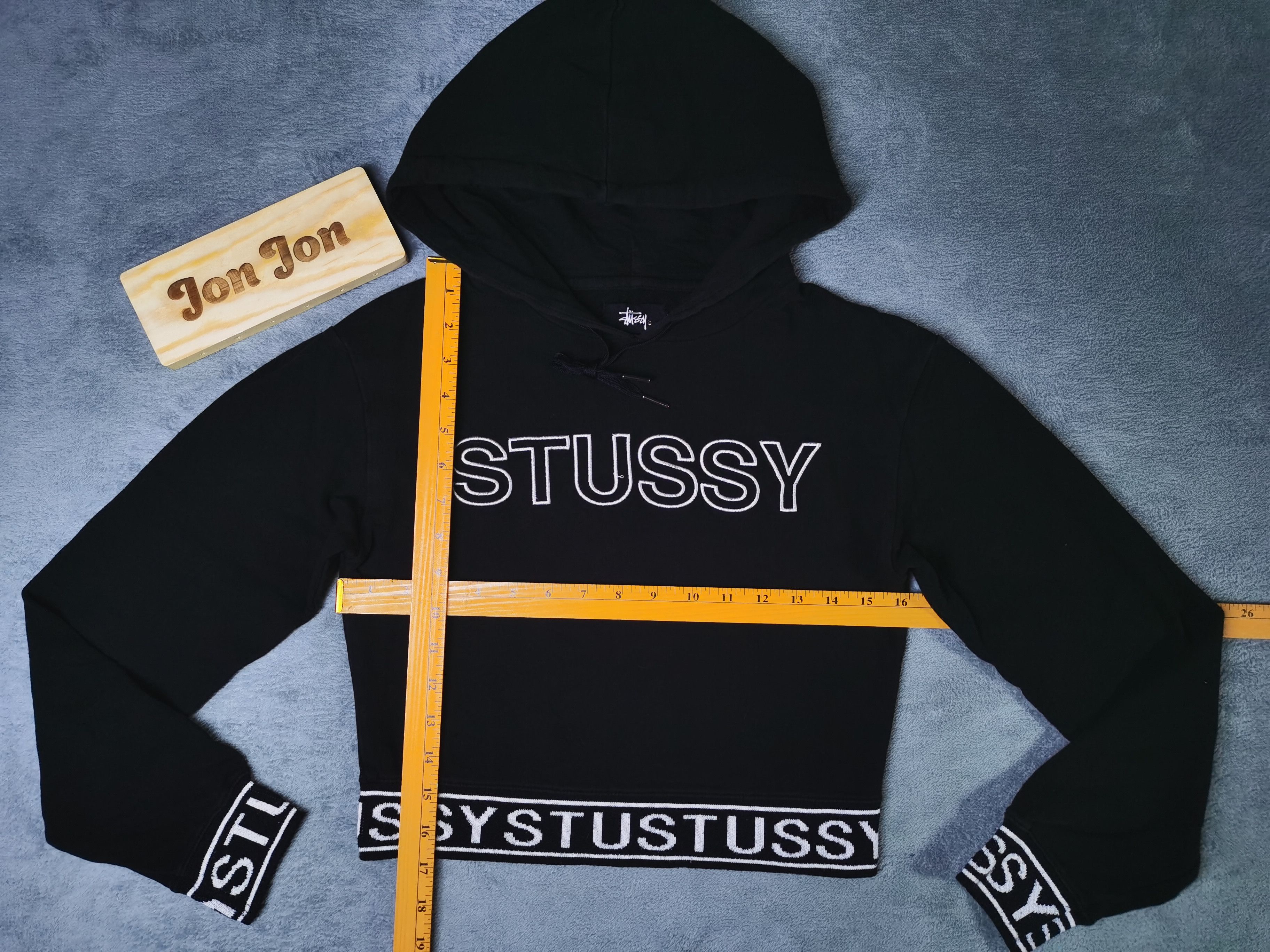 Stussy Stussy cropped hoodie Size XS / US 0-2 / IT 36-38 - 3 Thumbnail