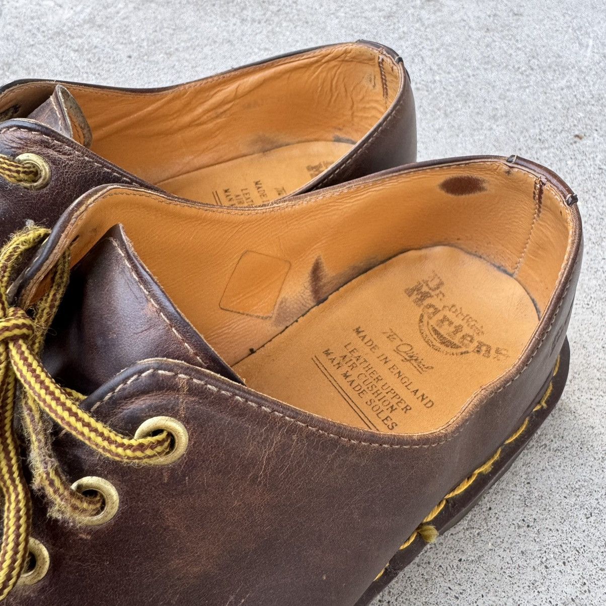 Vintage Dr. Martens Made in England 1561 Oxfords Lace Up Shoes Men’s 11 Original doc martens 1561 products for sale | eBay main image 2