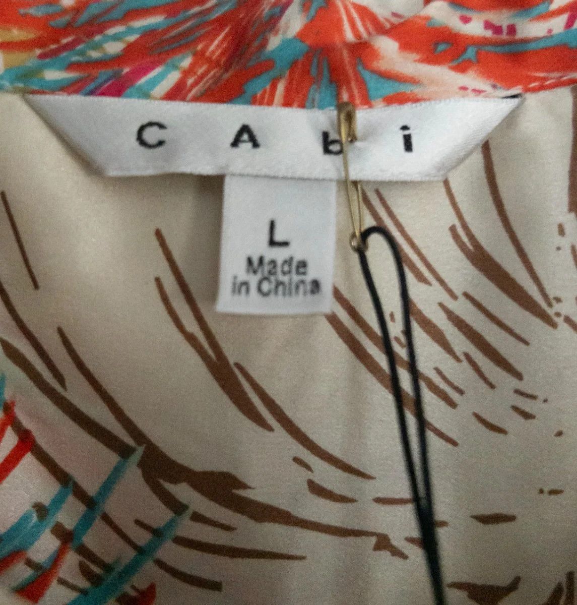 Other CAbi — Blouse | 100% Silk · Sz L Size L / US 10 / IT 46 - 9 Thumbnail