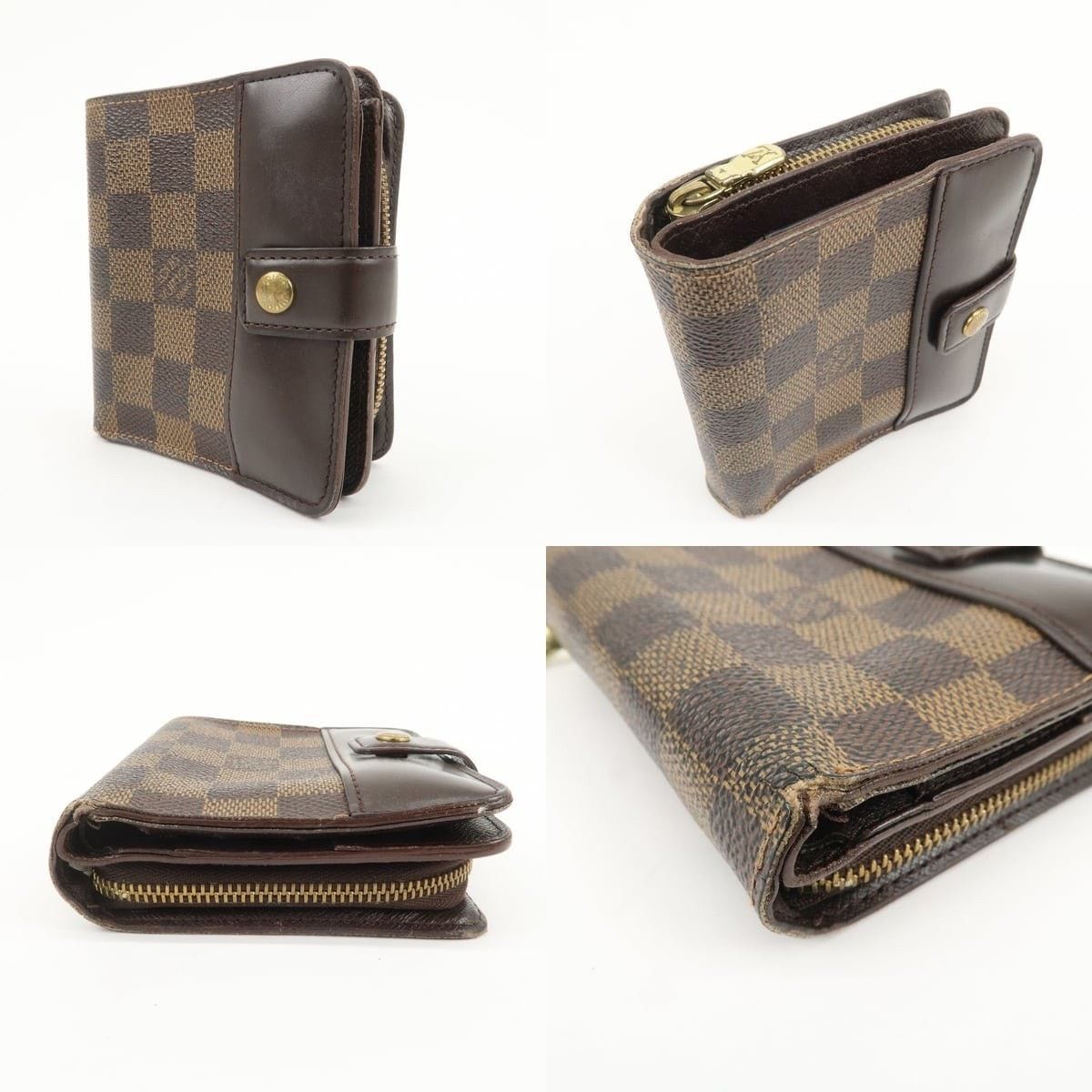 Louis Vuitton Louis Vuitton Damier Ebene Compact Zippy Wallet Size ONE SIZE - 3 Thumbnail