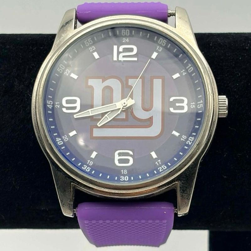 NFL Silver New York Giants Men’s Watch Size ONE SIZE - 2 Thumbnail