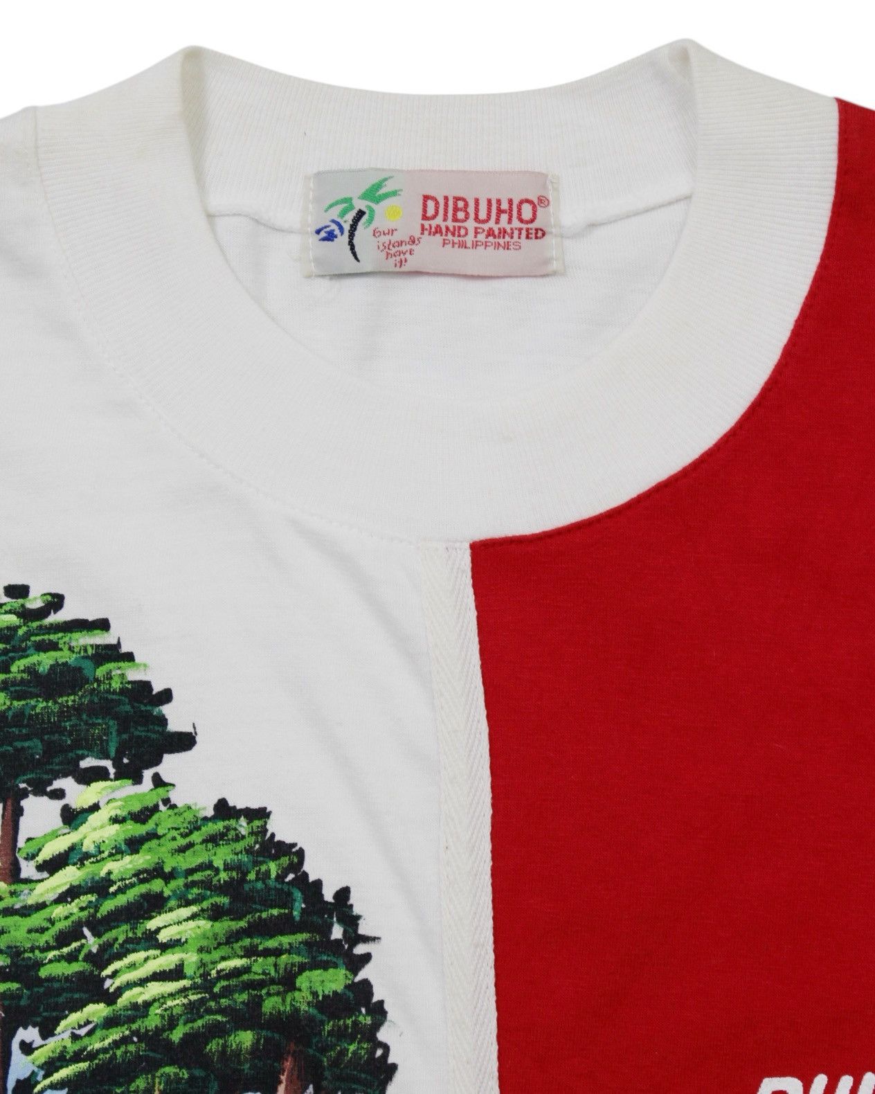 Vintage 1990S DIBUHO PHILIPPINE HAND-PAINTED SOUVENIR CREWNECK Size US L / EU 52-54 / 3 - 4 Thumbnail