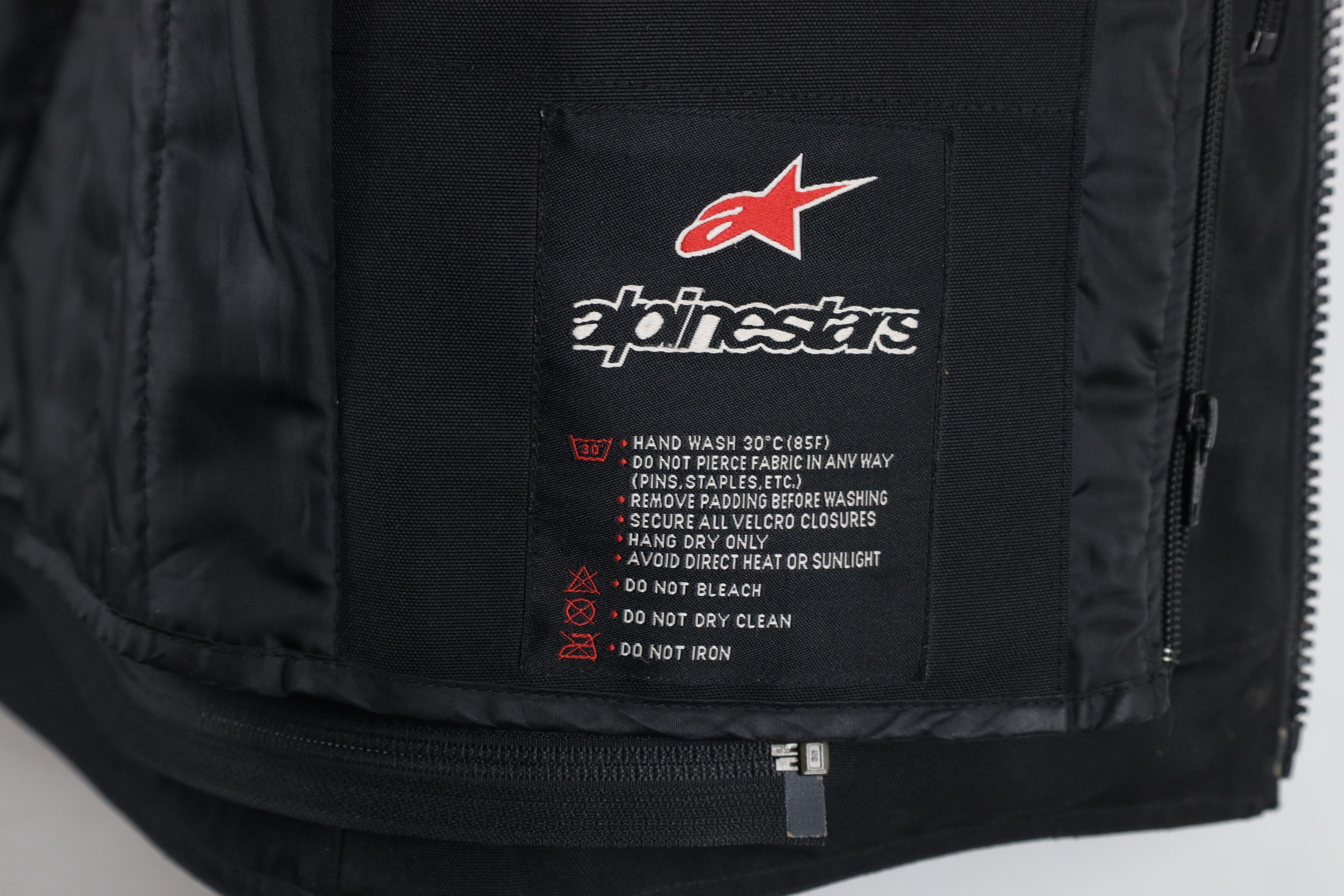 Vintage Vintage Alpinestars Racing Armored Moto Racing Jacket Size US S / EU 44-46 / 1 - 12 Thumbnail
