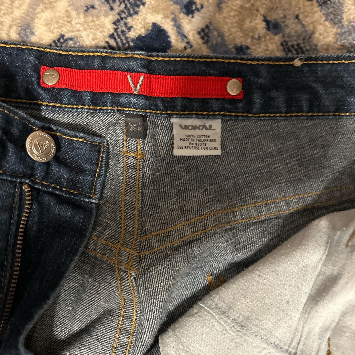Japanese Brand × Vintage blue jeans Size US 34 / EU 50 - 4 Thumbnail