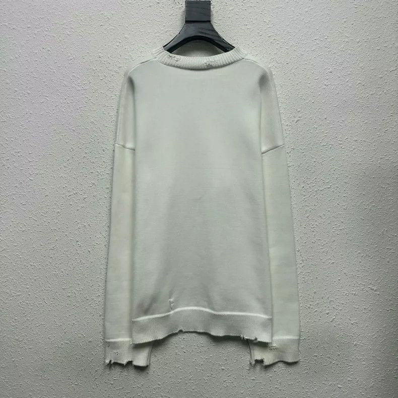 Balenciaga Balenciaga Loop Sports sweater stereoscopic concave-convex Size US XL / EU 56 / 4 - 2 Thumbnail