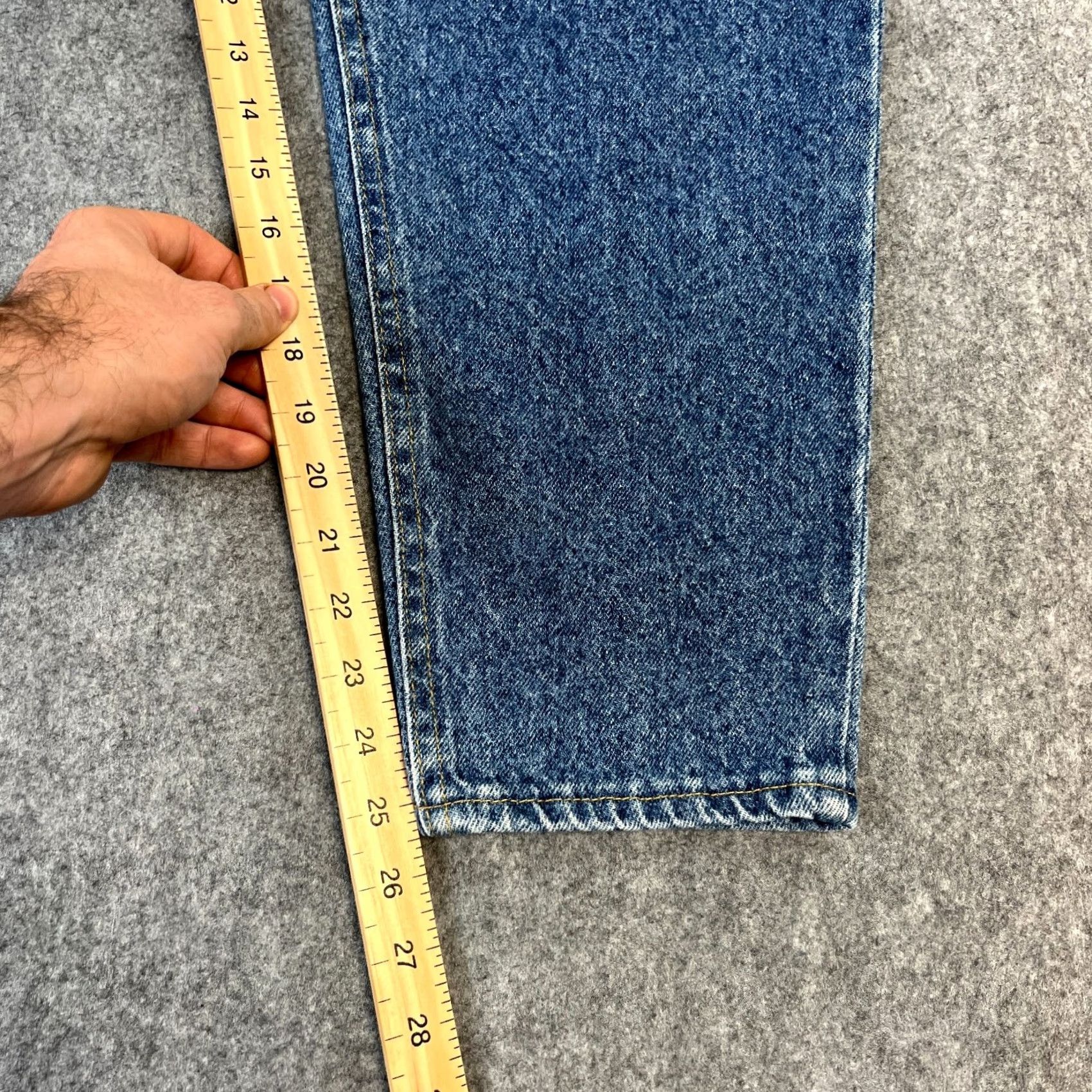 Lee VINTAGE Lee Riders Jeans 80s High Waisted Mom Tapered 29 27 UK 10 Fuzzy Size US 29 - 4 Thumbnail