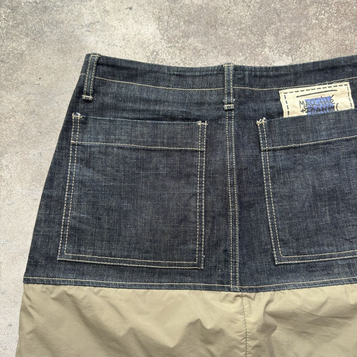 Marithe + Francois Girbaud Marithe Francois Girbaud Vintage Cargo Skirt Size 28" / US 6 / IT 42 - 11 Thumbnail