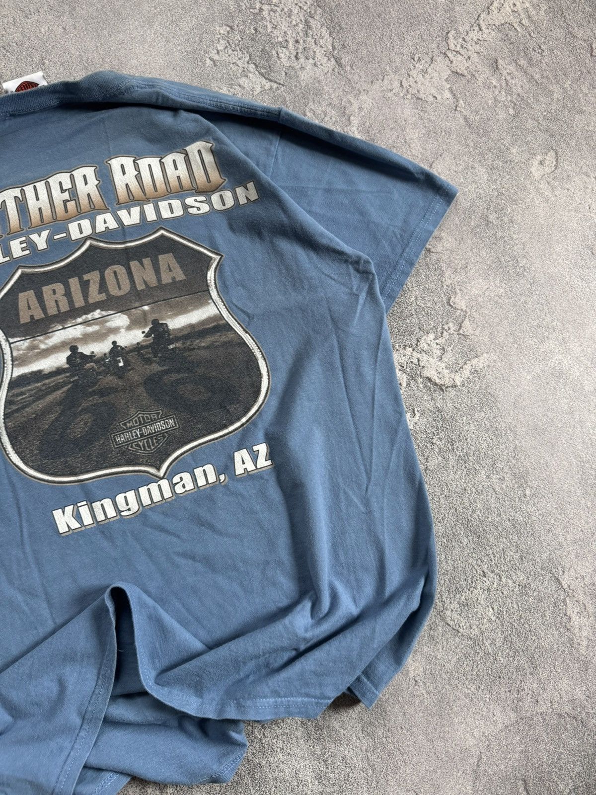 Harley Davidson × Vintage Harley Davidson Mother Road Arizona vintage tee T-shirt polo Size US M / EU 48-50 / 2 - 3 Thumbnail