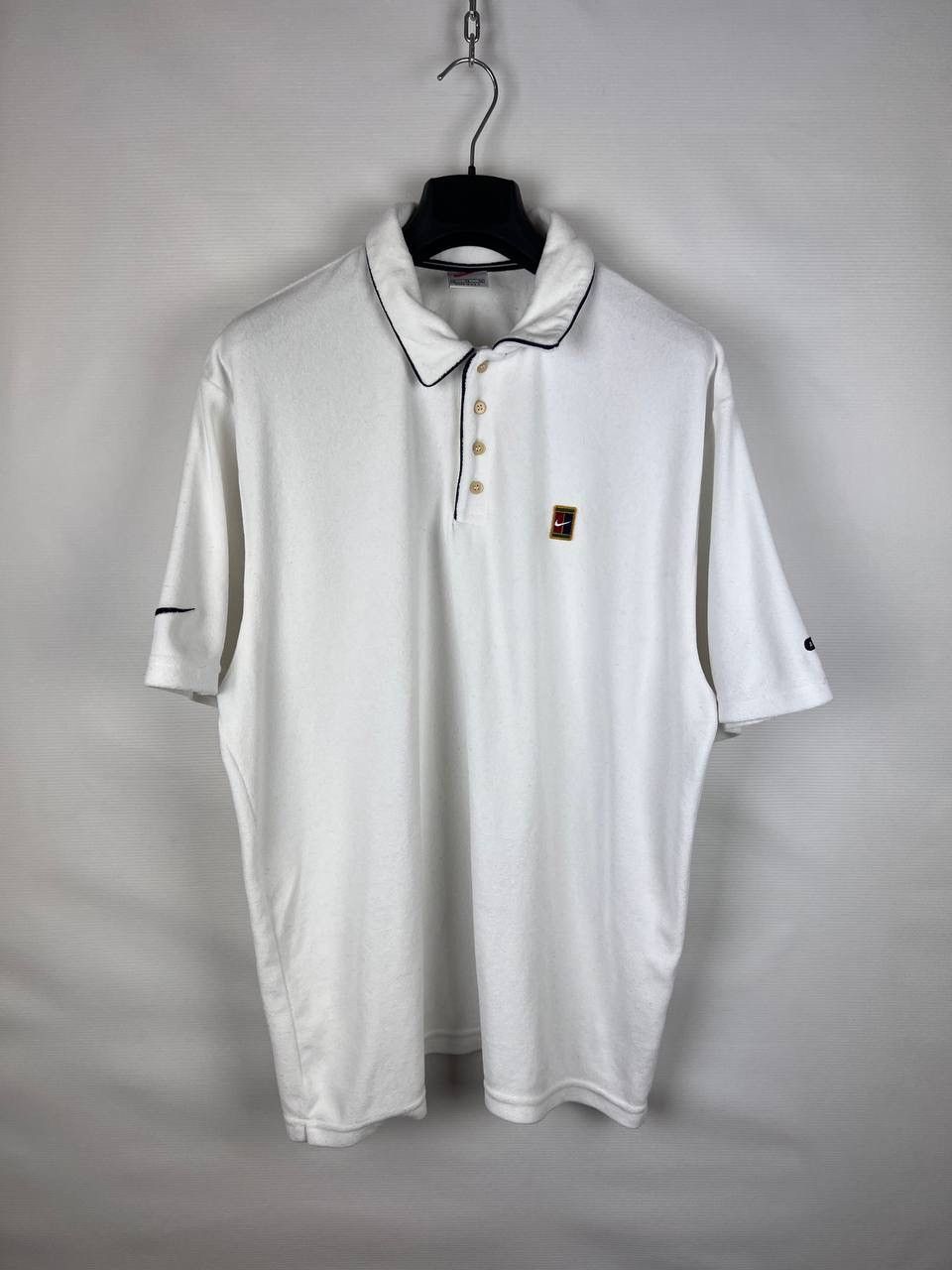 Nike Nike Court 90s vintage polo t-shirts size XL Size US XL / EU 56 / 4 - 1 Thumbnail