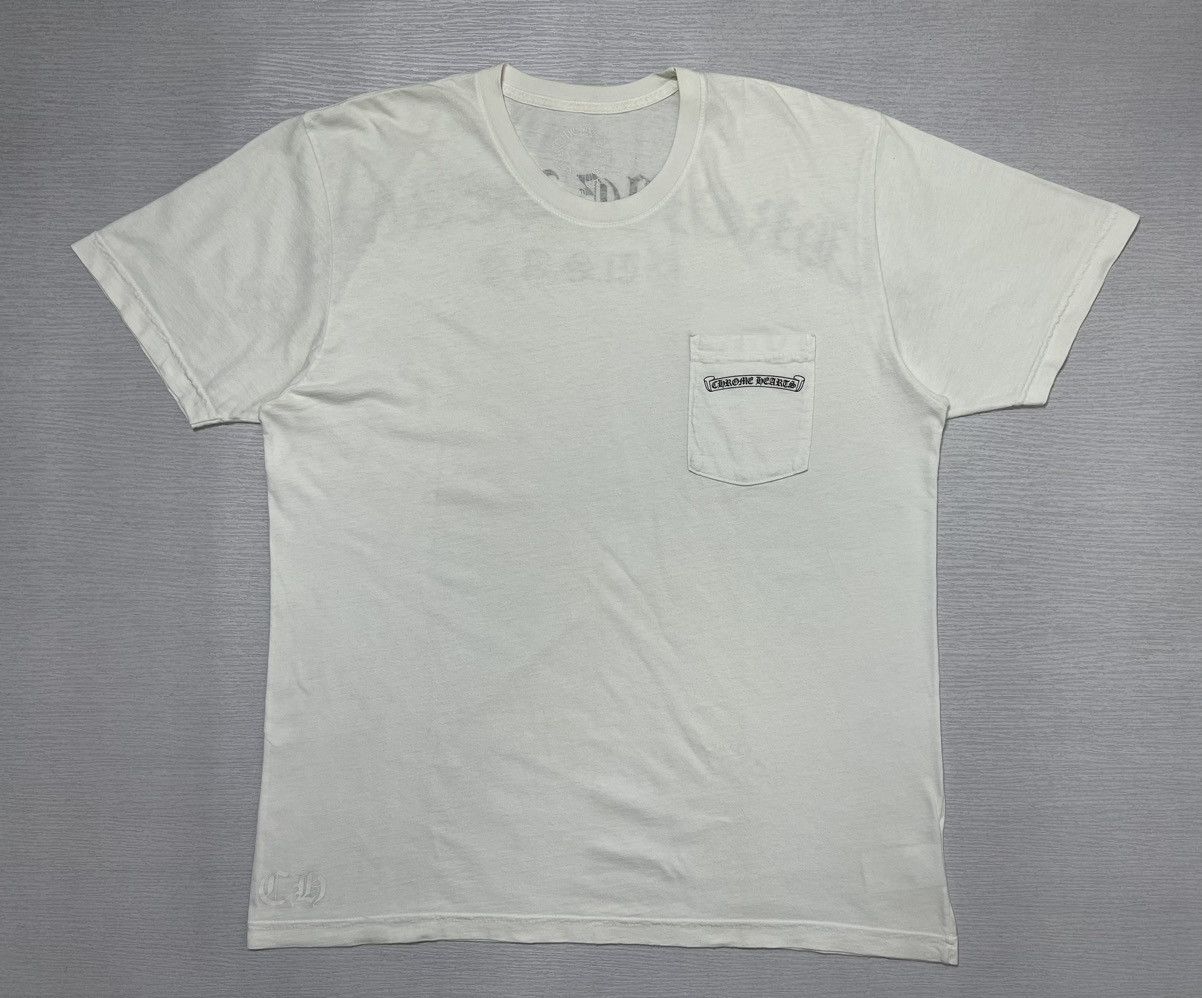 Chrome Hearts Chrome Hearts - U.S.A Exclusive Arc Logo Pocket T-Shirt Size US XL / EU 56 / 4 - 2 Thumbnail