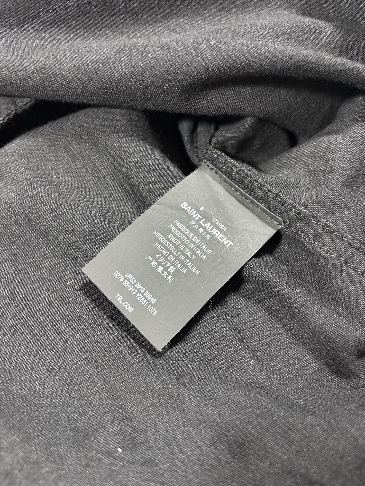 Saint Laurent Paris Western Shirt Lamb Suede Trim Size S Size US S / EU 44-46 / 1 - 8 Thumbnail